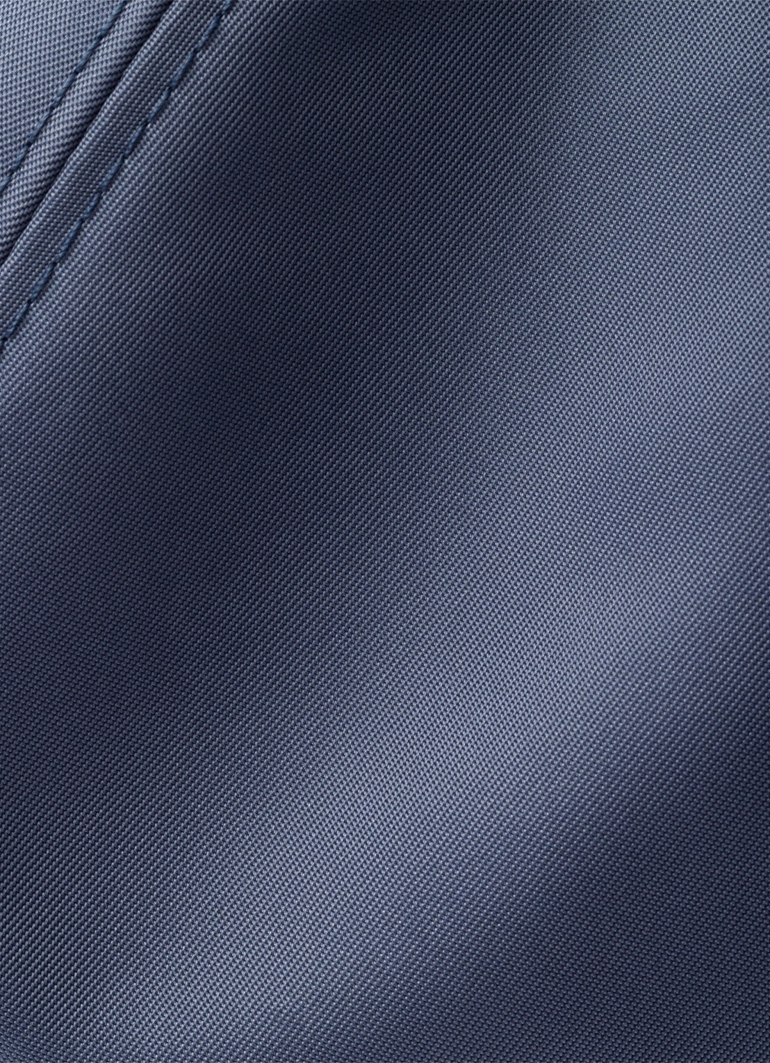 Prada Re-Nylon Baseball pet met logo - detail 3 staalblauw