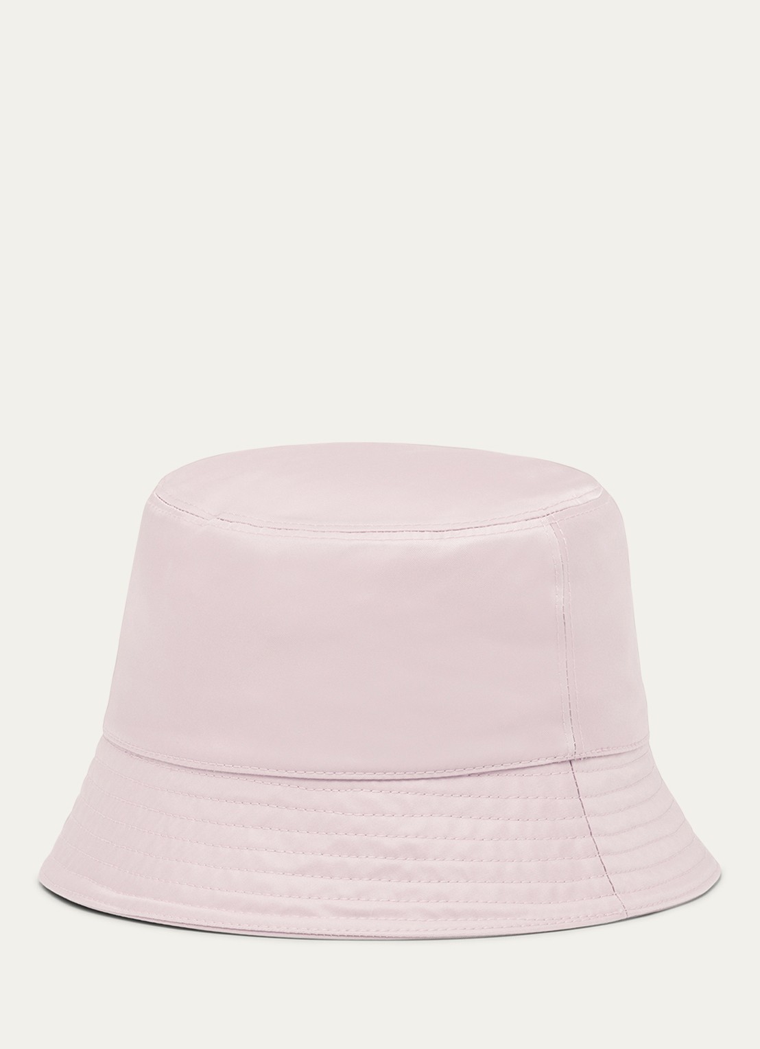 Prada Re-Nylon bucket hoed met logo - detail 4 roze