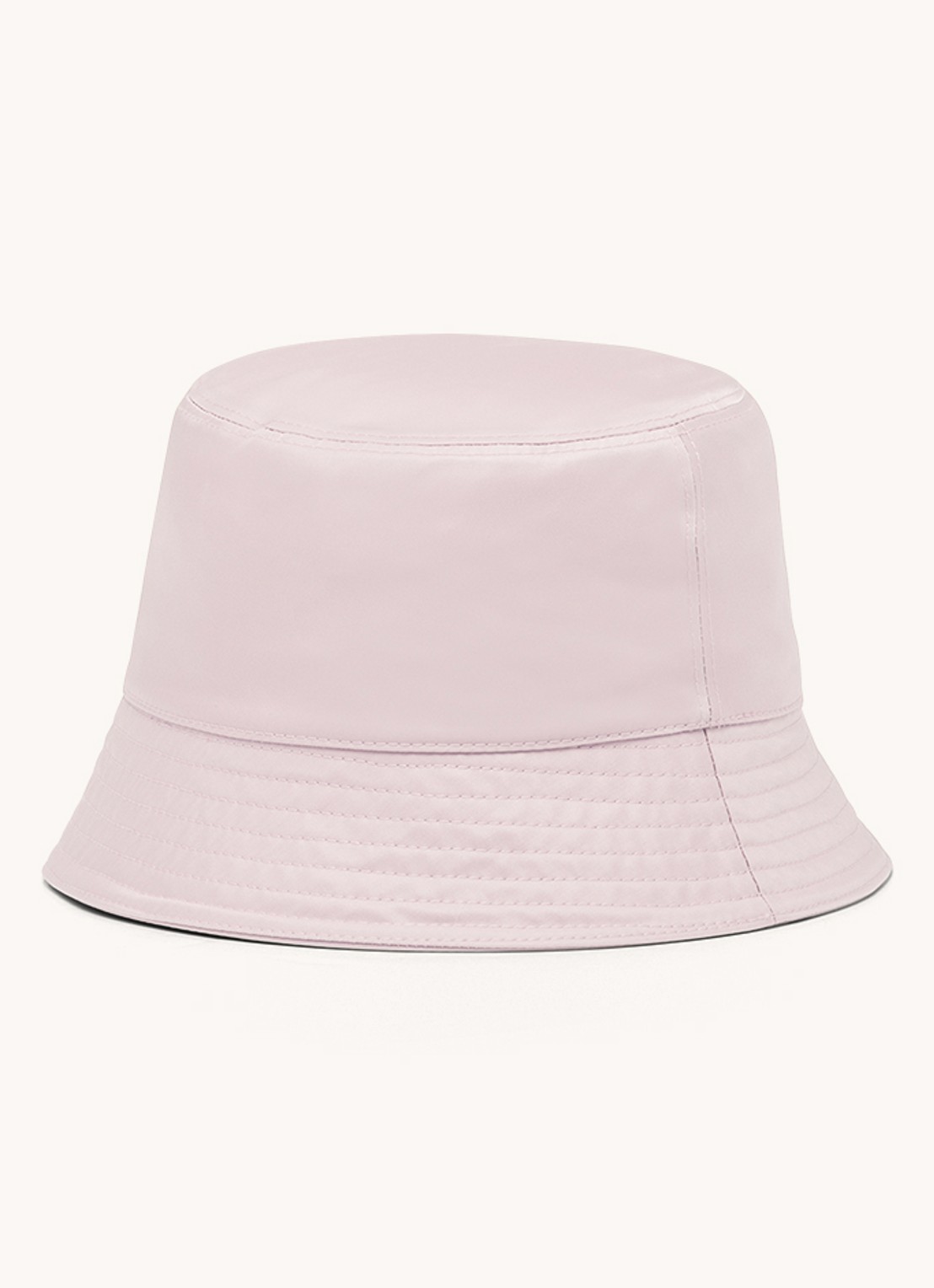 Prada Re-Nylon bucket hoed met logo - detail 6 roze