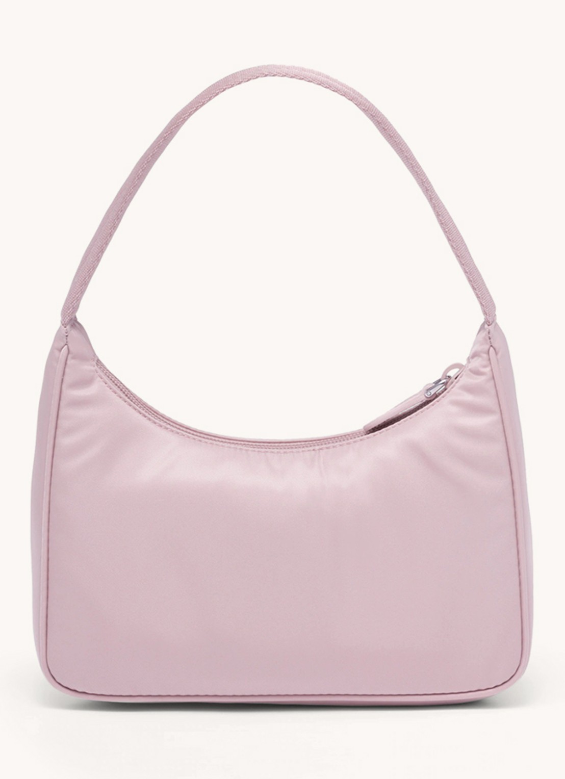Prada Re-Nylon Re-Edition 2000 Mini schoudertas met logo - detail 4 roze