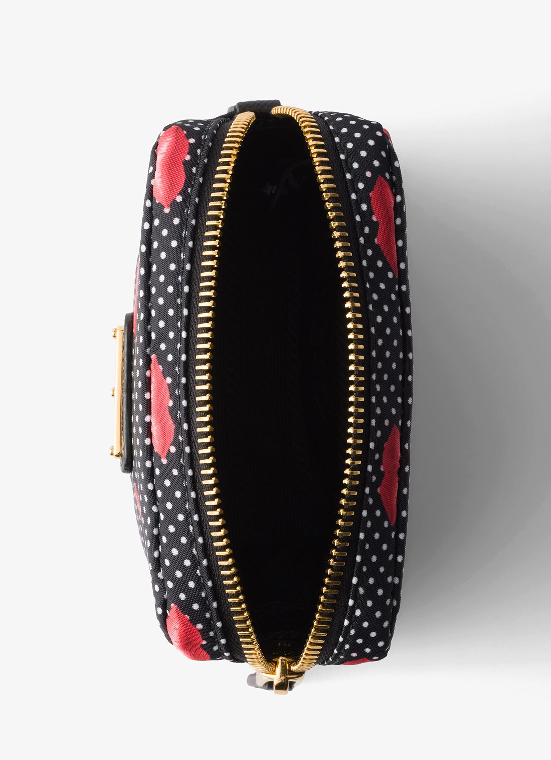 Prada Re-Nylon toilettas met print - detail 4 zwart