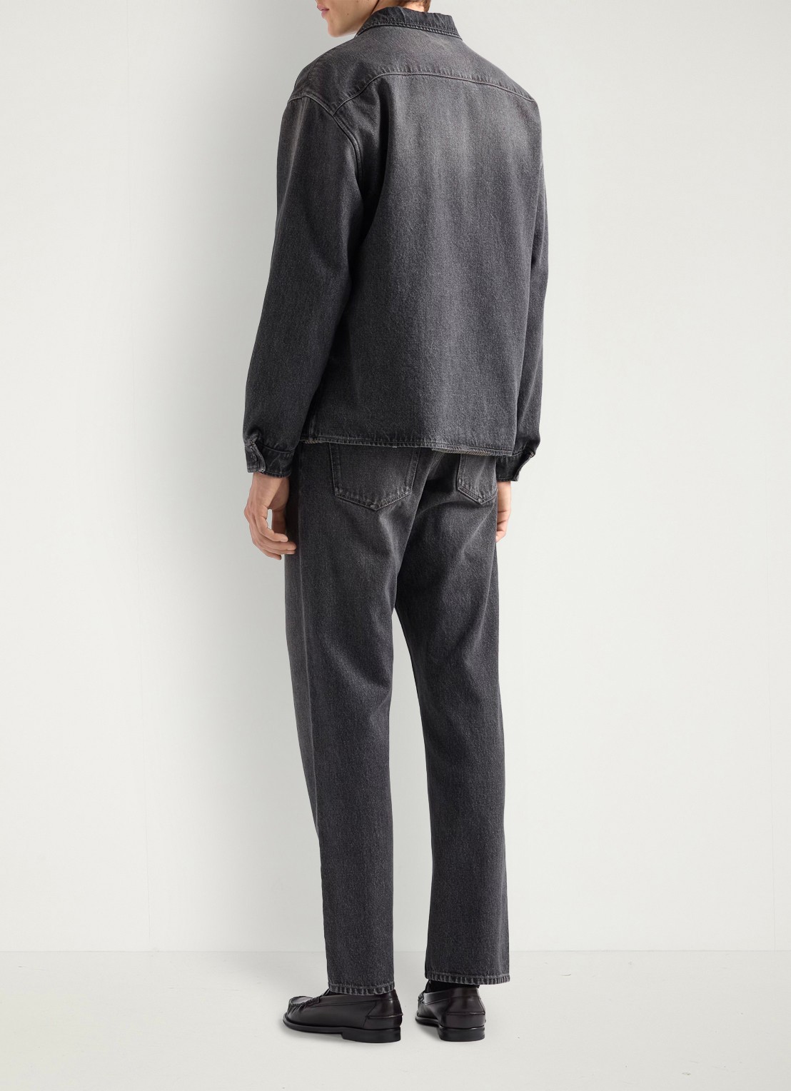 Prada Regular fit jeans met gekleurde wassing - achterkant zwart