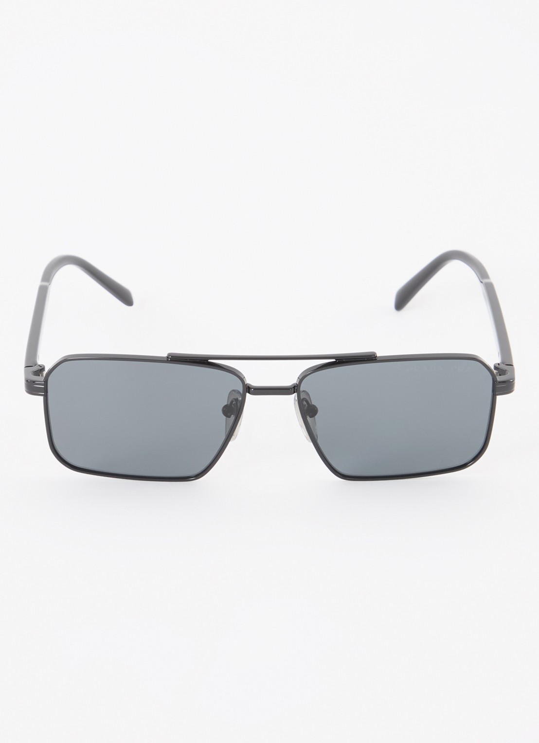 Prada Retro zonnebril gepolariseerd PRA57S - detail zwart