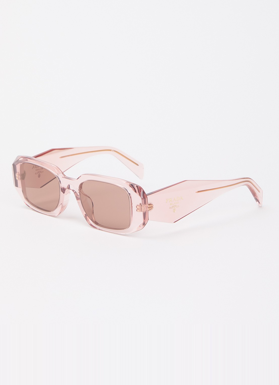 Prada Retro zonnebril PR 17WSF - voorkant roze