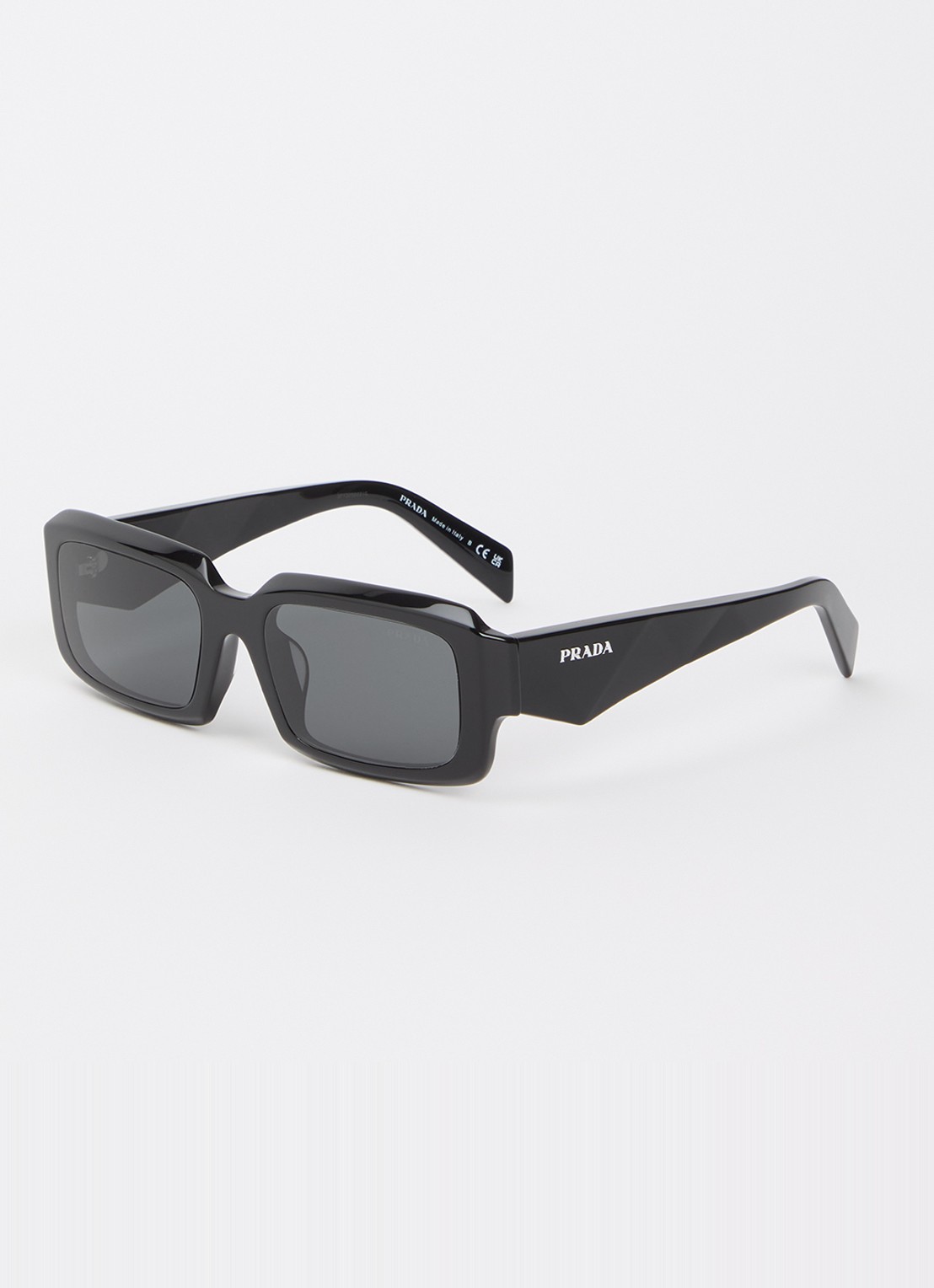 Prada Retro zonnebril PR 27ZSF - voorkant zwart