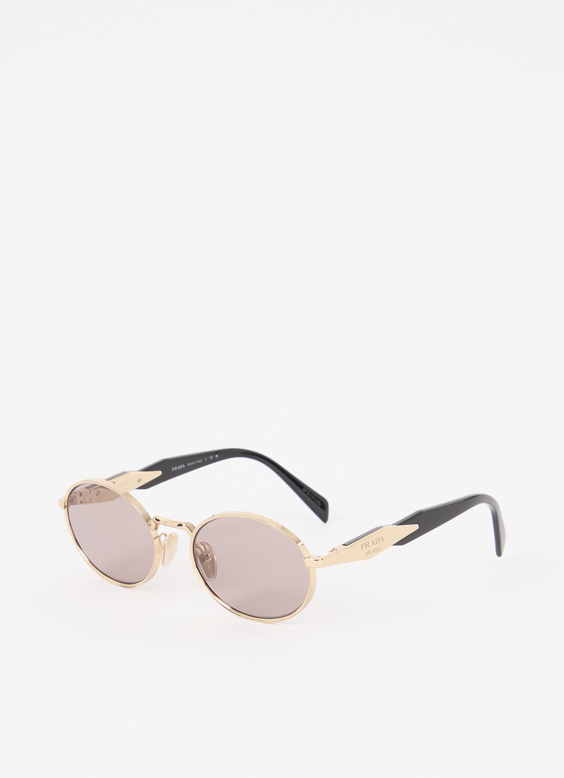 Prada Retro zonnebril PR 65ZS - voorkant goud