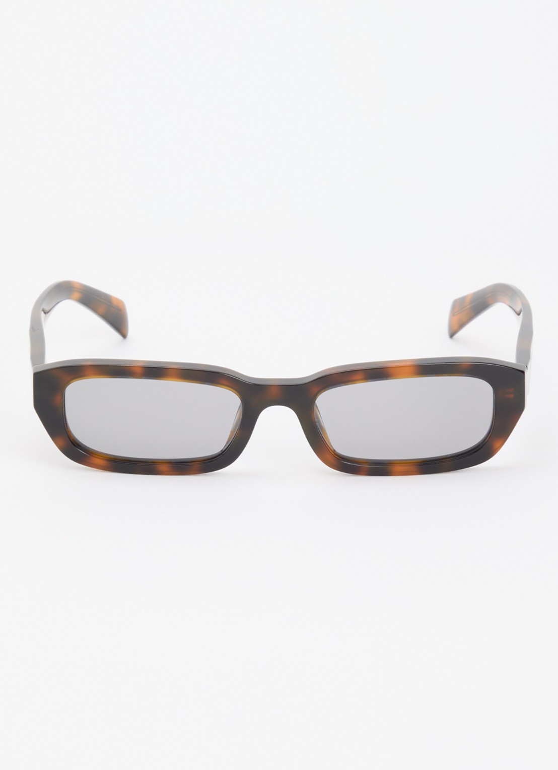 Prada Retro zonnebril PR B06 - detail 2 cognac
