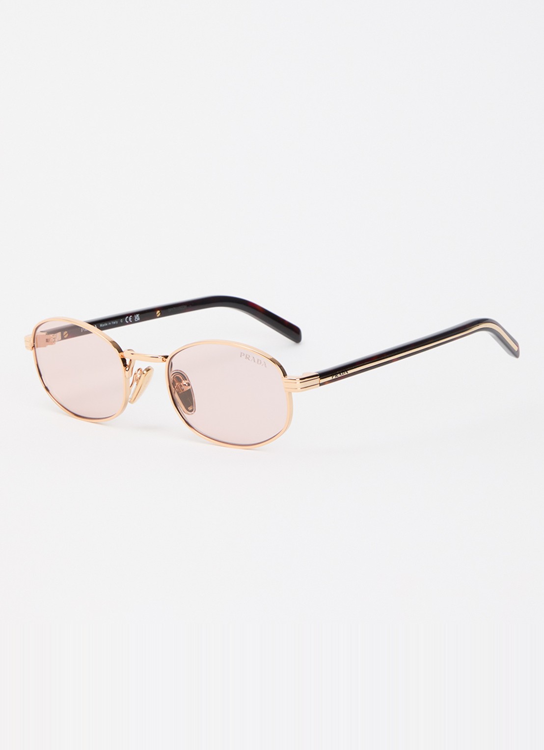 Prada Retro zonnebril PR B53S - voorkant 4 goud