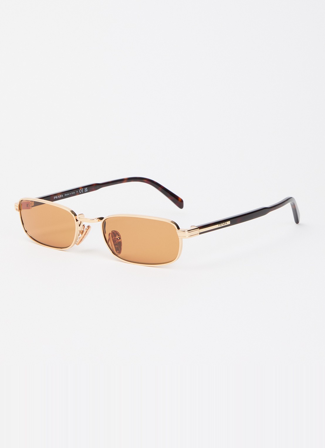 Prada Retro zonnebril PR B54S - voorkant goud