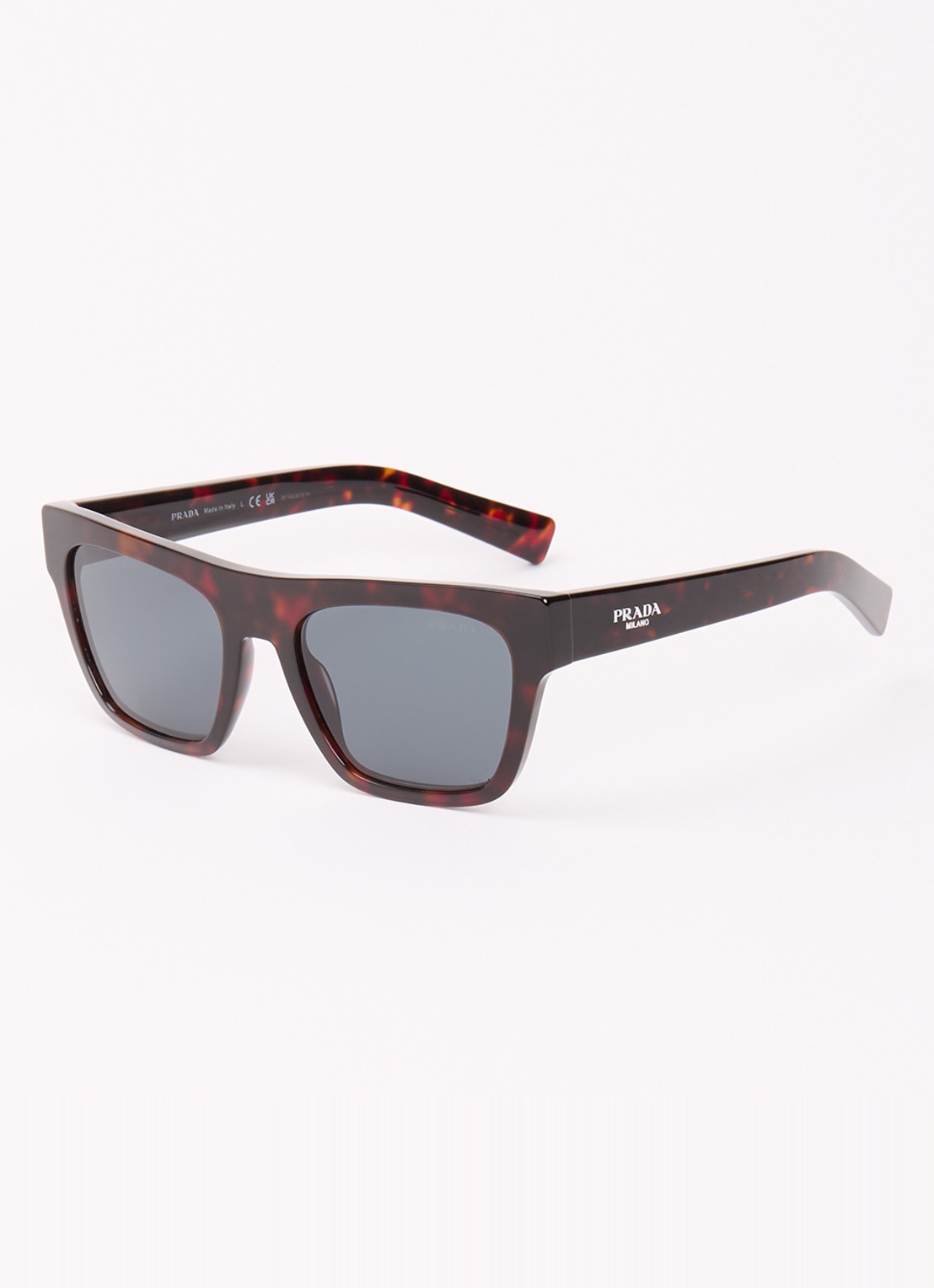 Prada Retro zonnebril PR C03S - voorkant donkerbruin