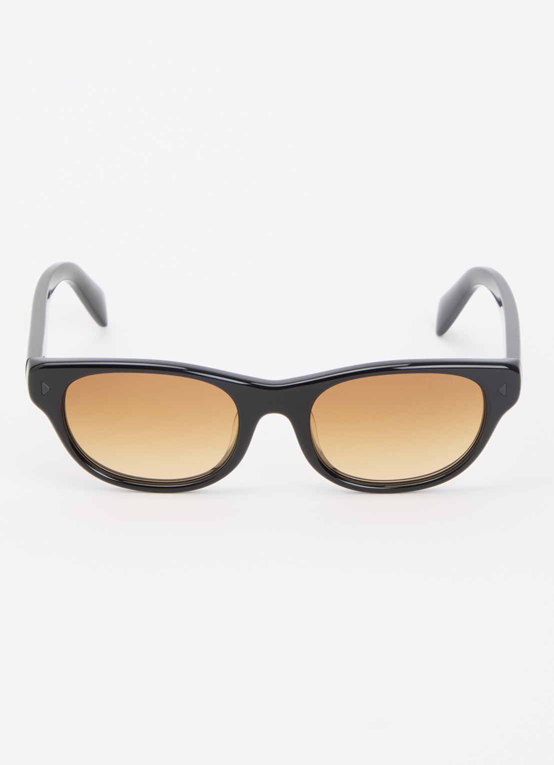 Prada Retro zonnebril PR C08SF - detail 2 zwart