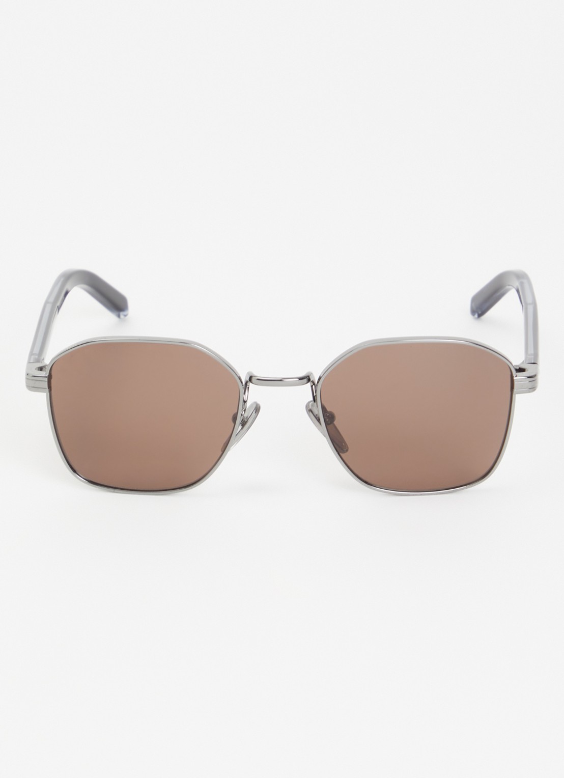 Prada Retro zonnebril PR C50S - detail zilver