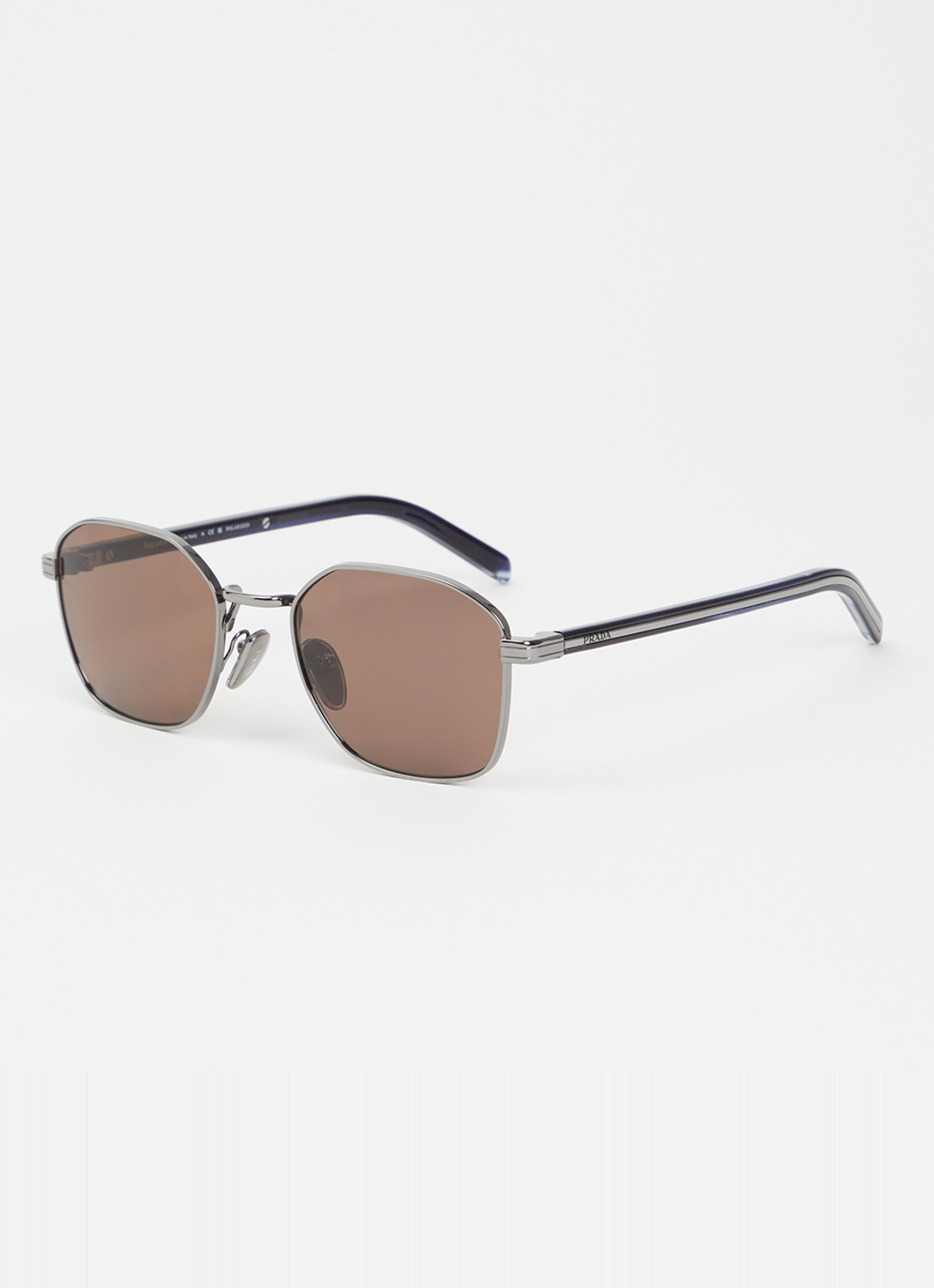 Prada Retro zonnebril PR C50S - voorkant 4 zilver