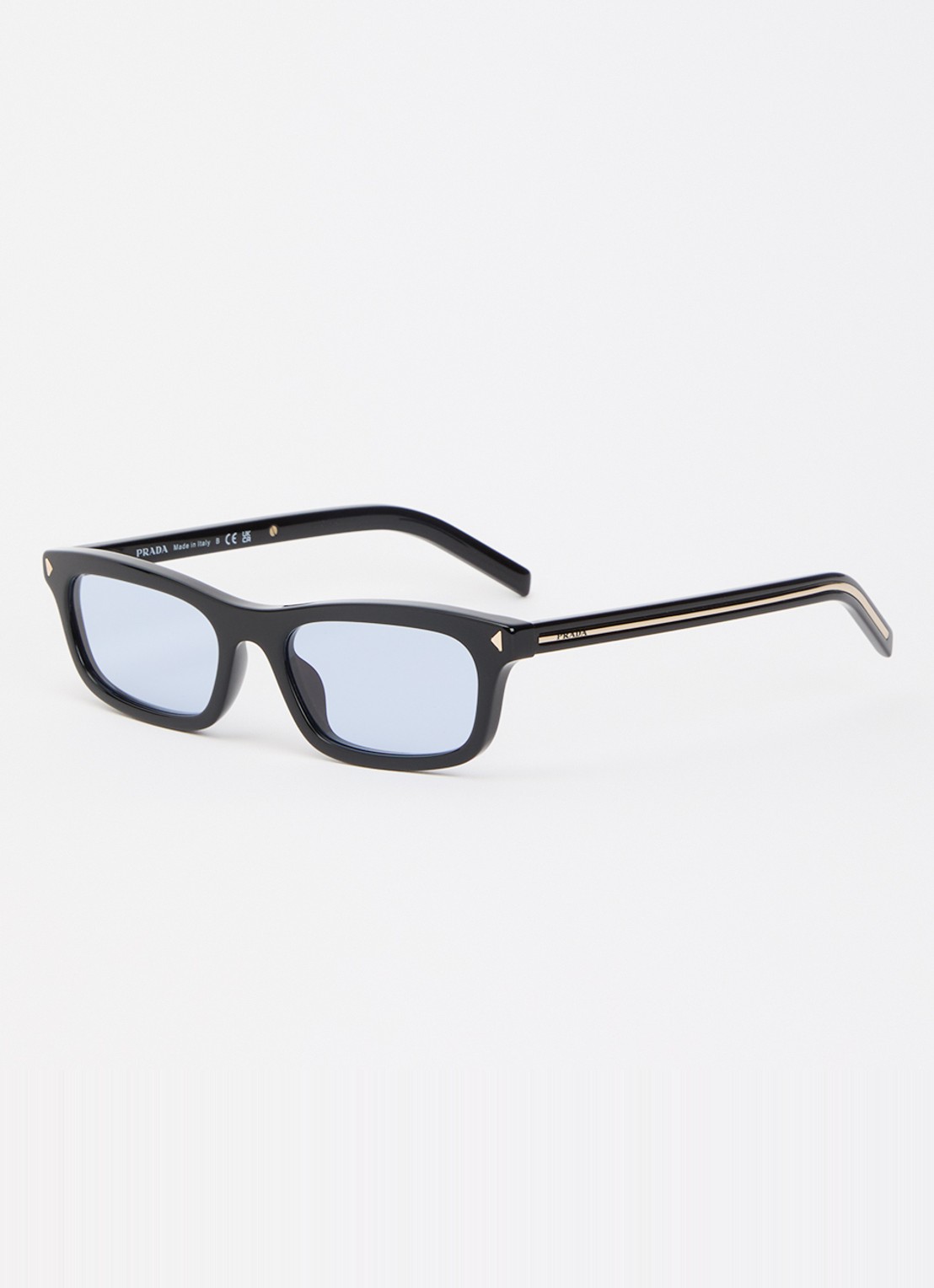 Prada Retro zonnebril PR D05S - voorkant 4 zwart