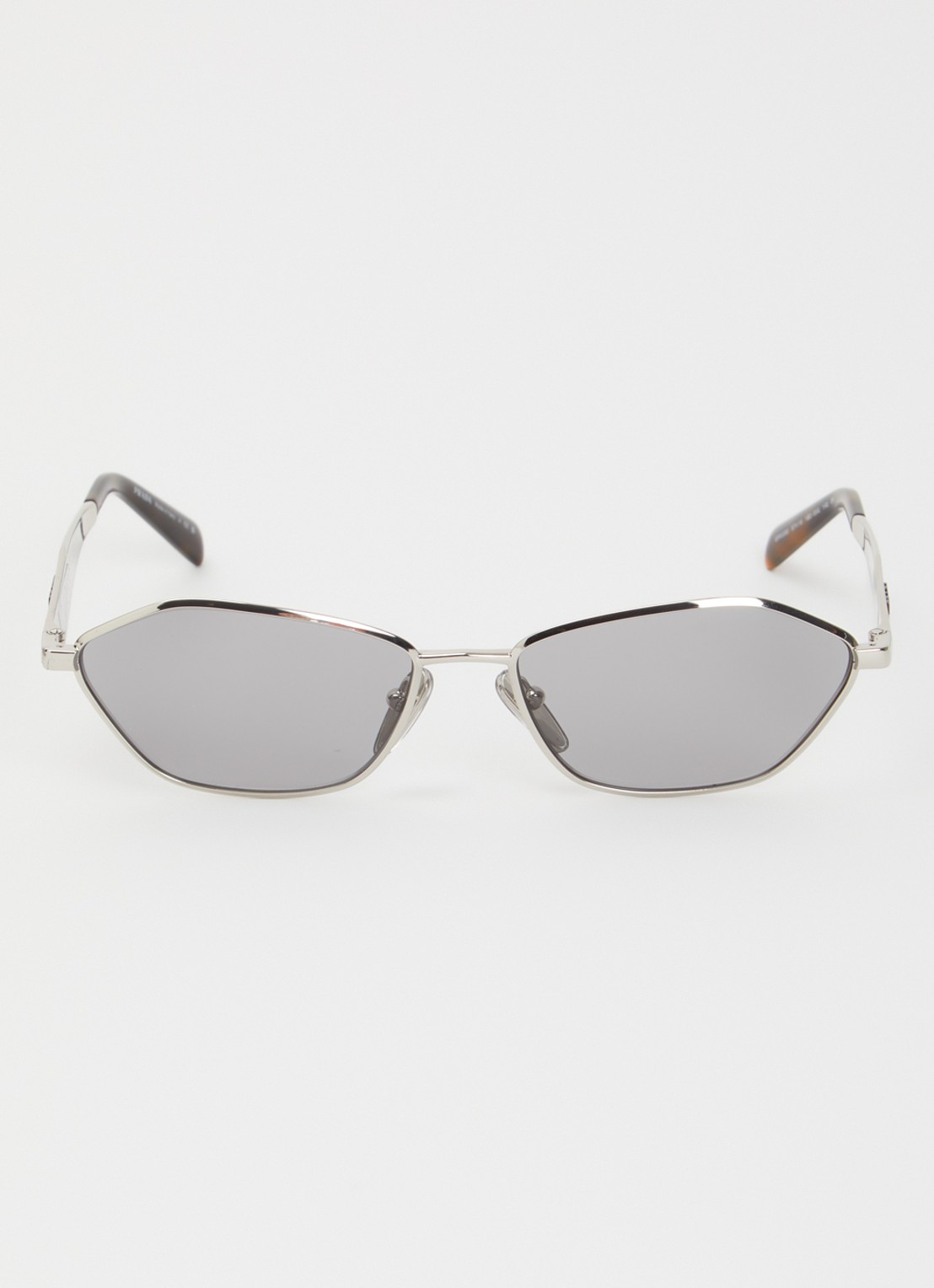 Prada Retro zonnebril PR D50S - detail 2 zilver