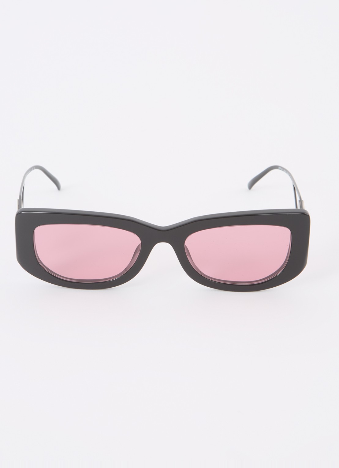 Prada Retro zonnebril PR14YS - detail 3 zwart
