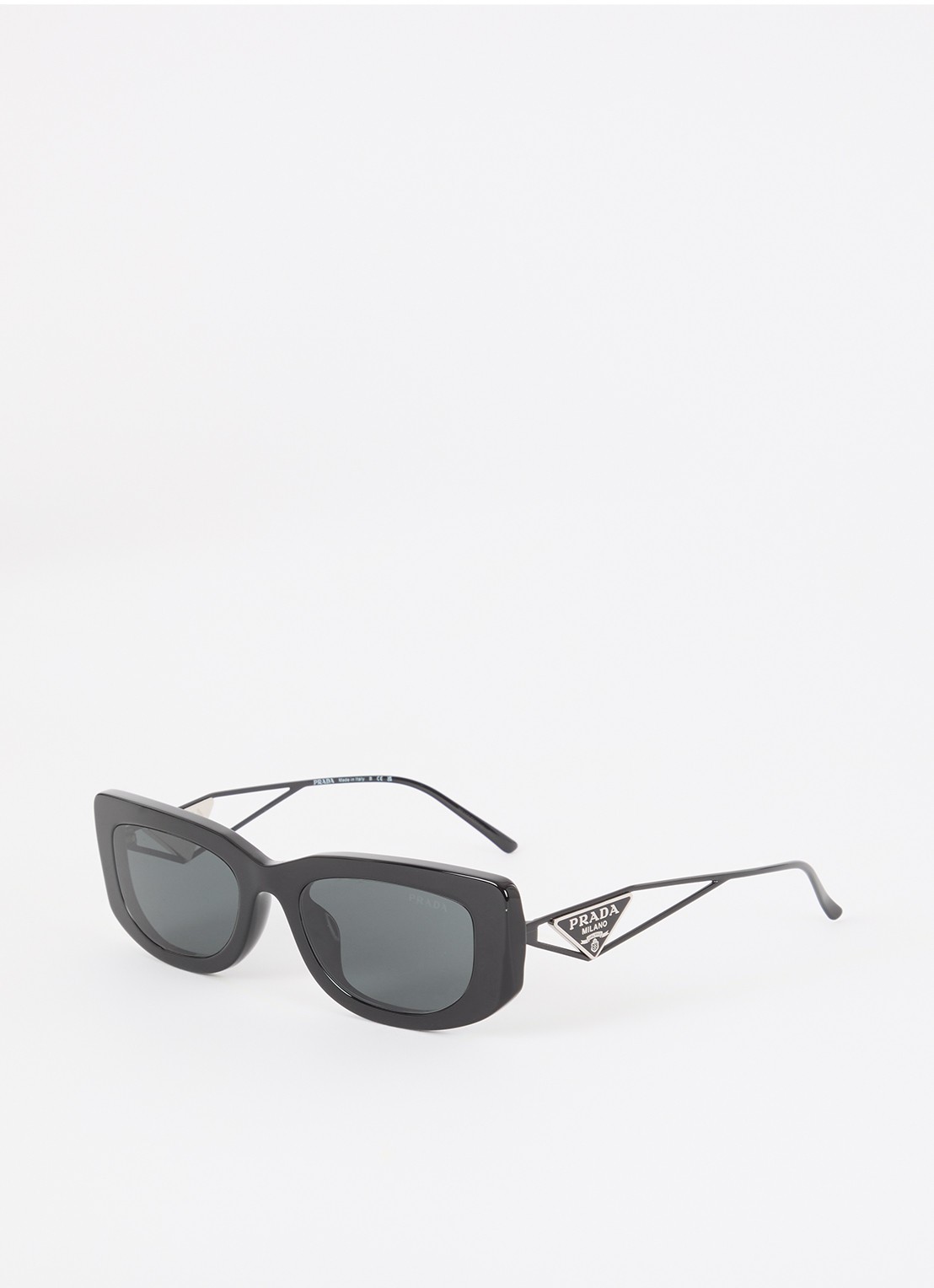 Prada Retro zonnebril PR14YS - voorkant zwart