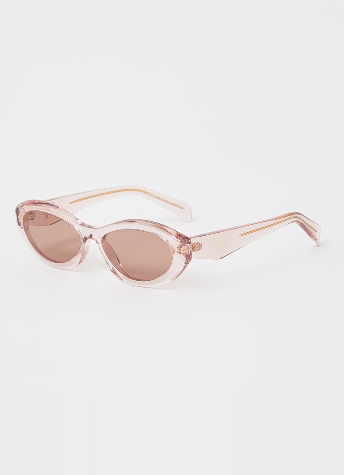 Prada Retro zonnebril PR26ZS - voorkant roze