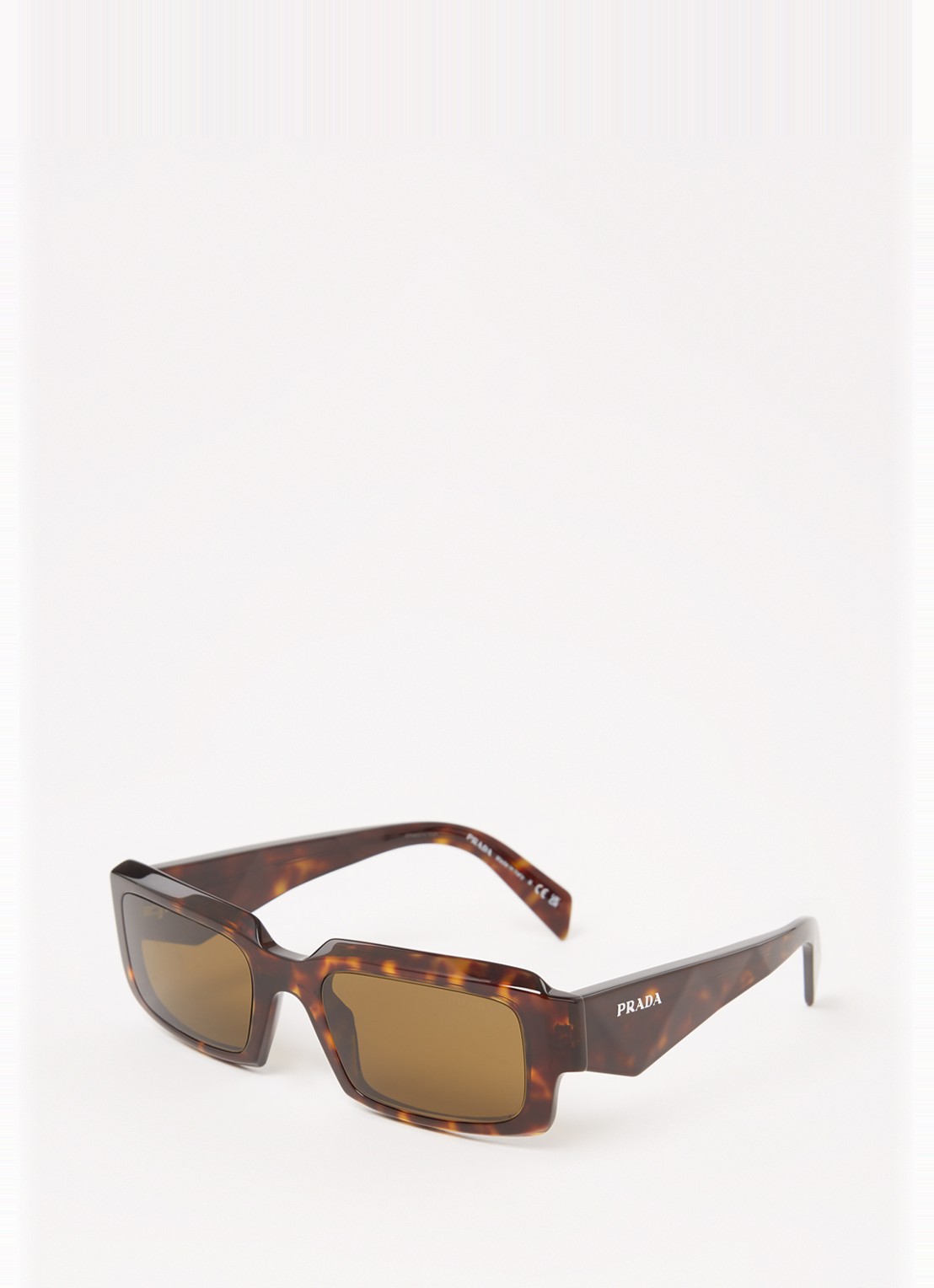 Prada Retro zonnebril PR27ZS - voorkant 2 oranjebruin