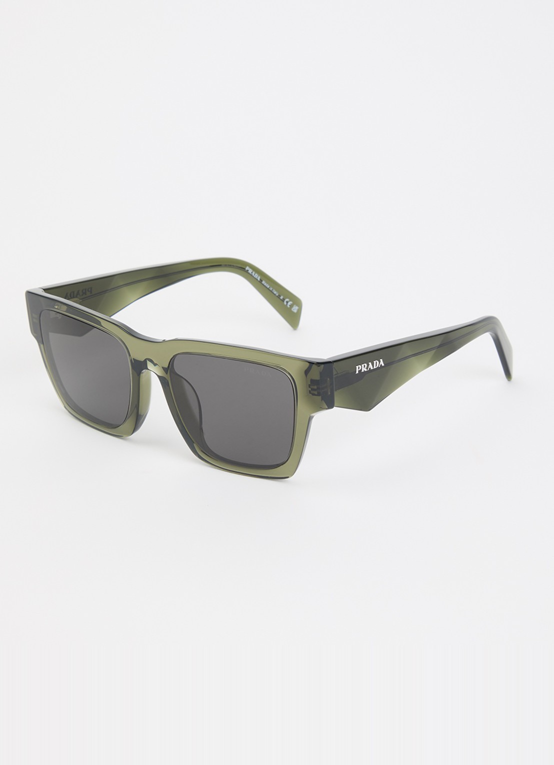 Prada Retro zonnebril PRA06SF - voorkant 4 bronsgroen