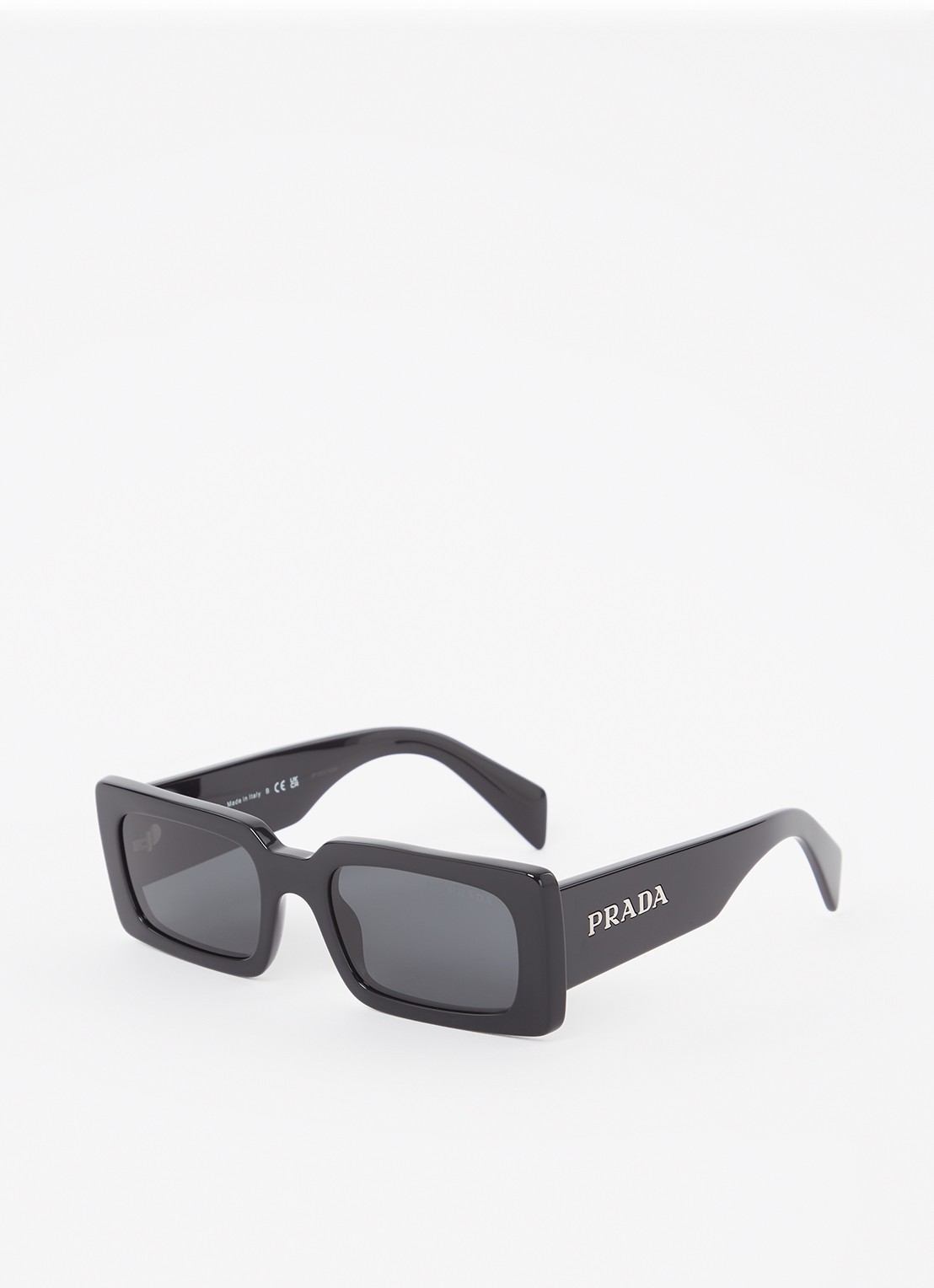 Prada Retro zonnebril PRA07S - voorkant zwart