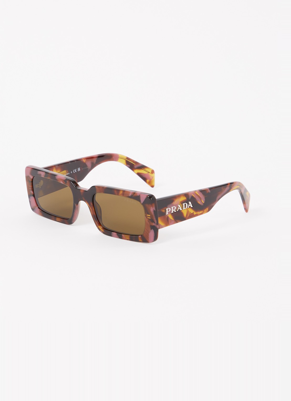 Prada Retro zonnebril PRA07S - voorkant bruin
