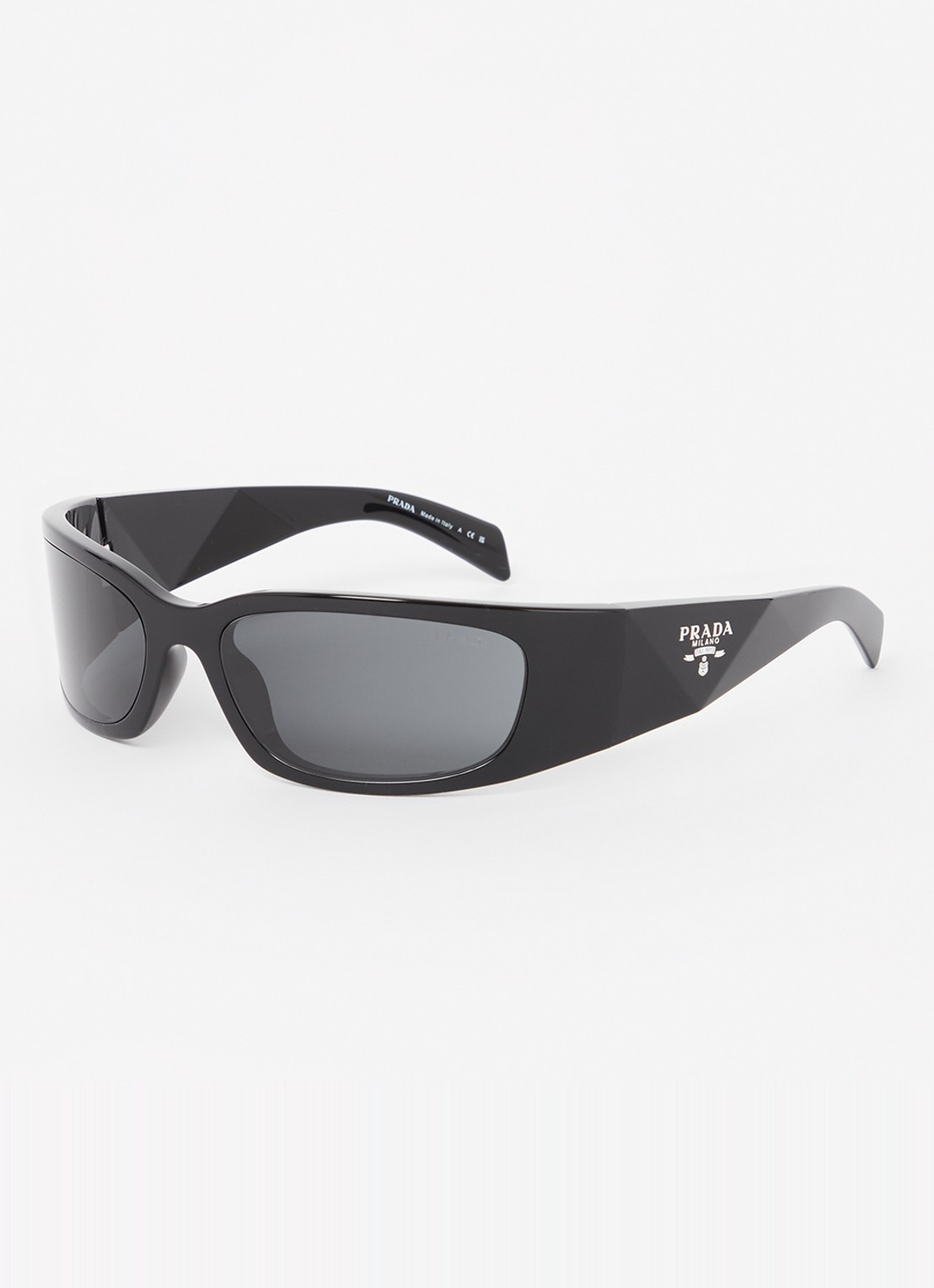 Prada Retro zonnebril PRA14S - voorkant zwart
