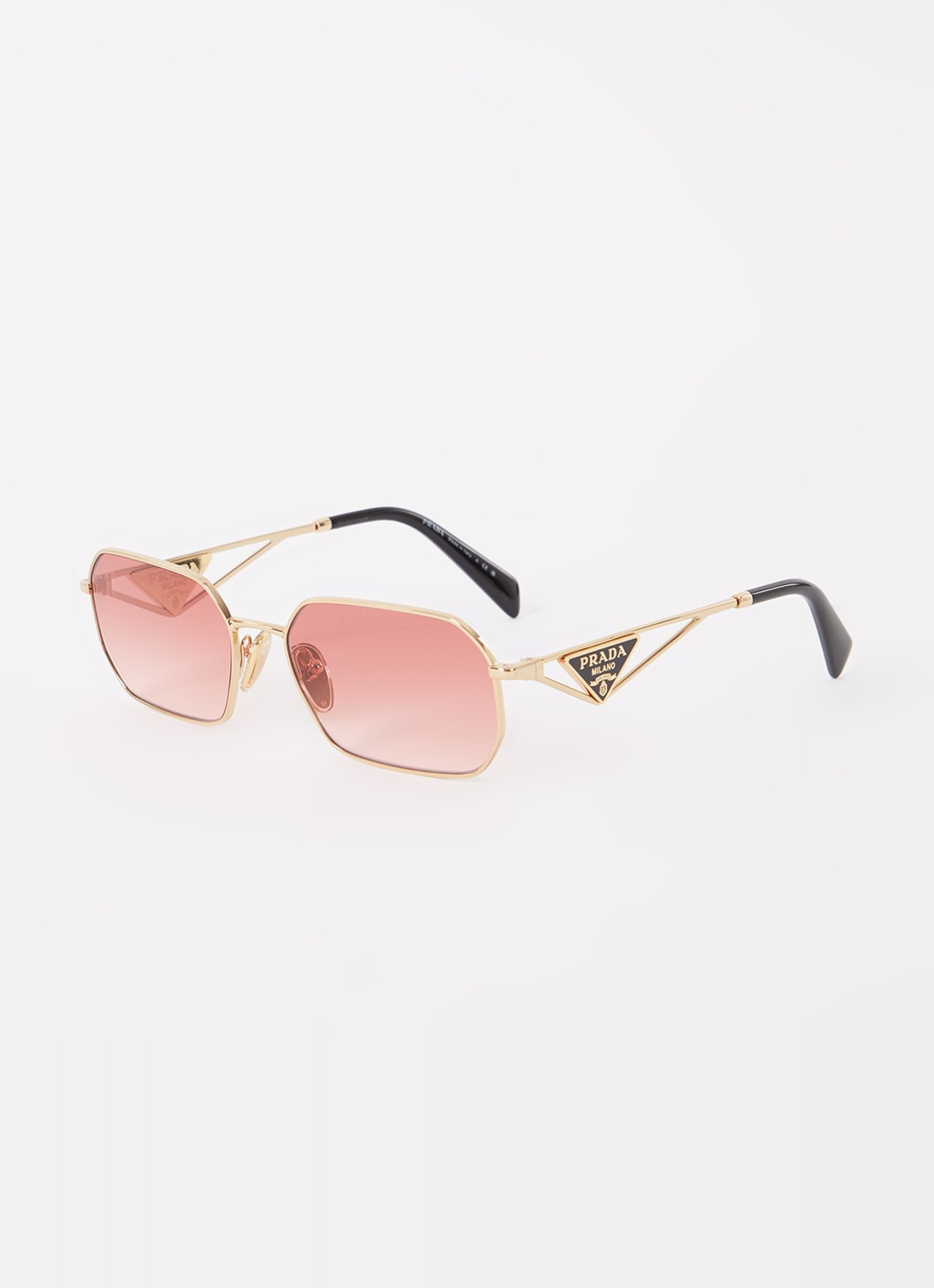 Prada Retro zonnebril PRA51S - voorkant goud