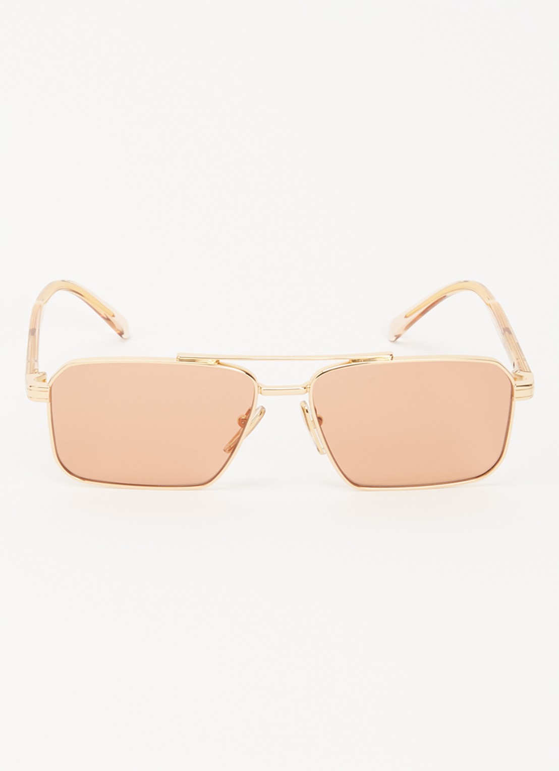 Prada Retro zonnebril PRA57S - detail 2 goud