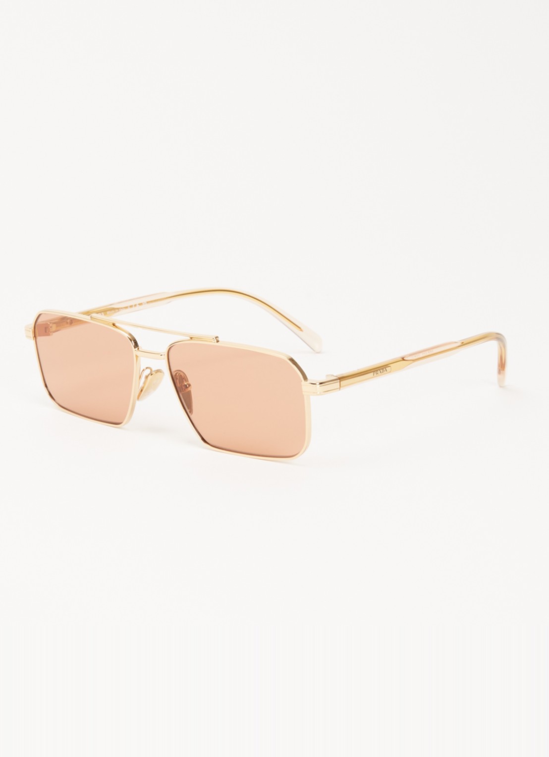 Prada Retro zonnebril PRA57S - voorkant goud
