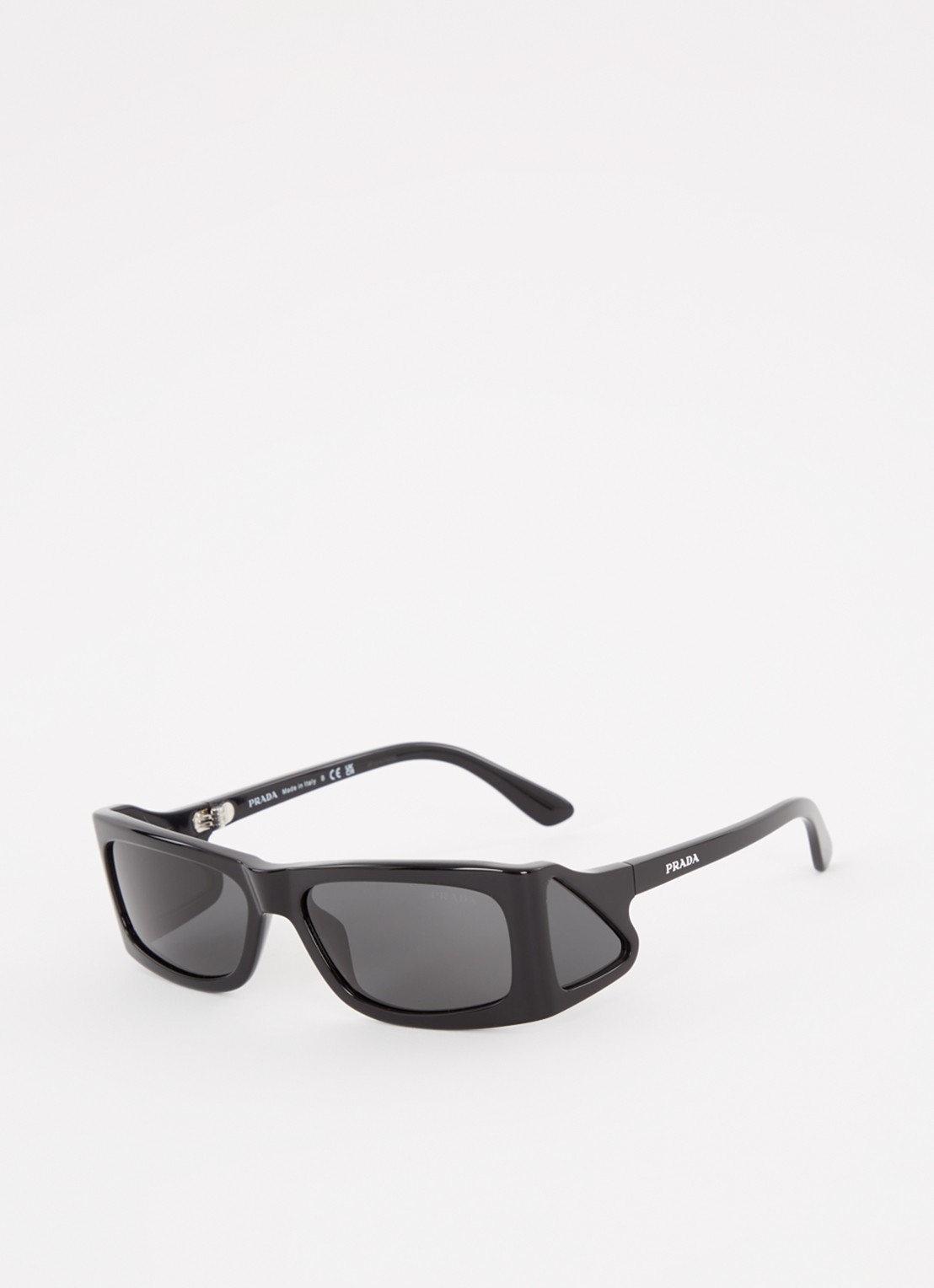 Prada Retro zonnebril PRB03S - voorkant zwart