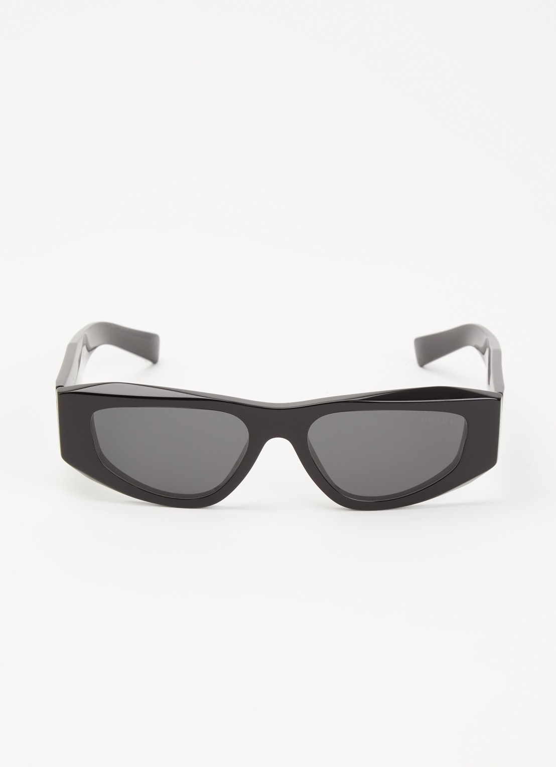 Prada Retro zonnebril PRB19S - detail zwart