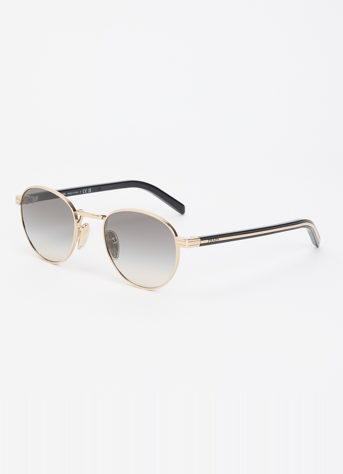 Prada Retro zonnebril PRB52 - voorkant goud