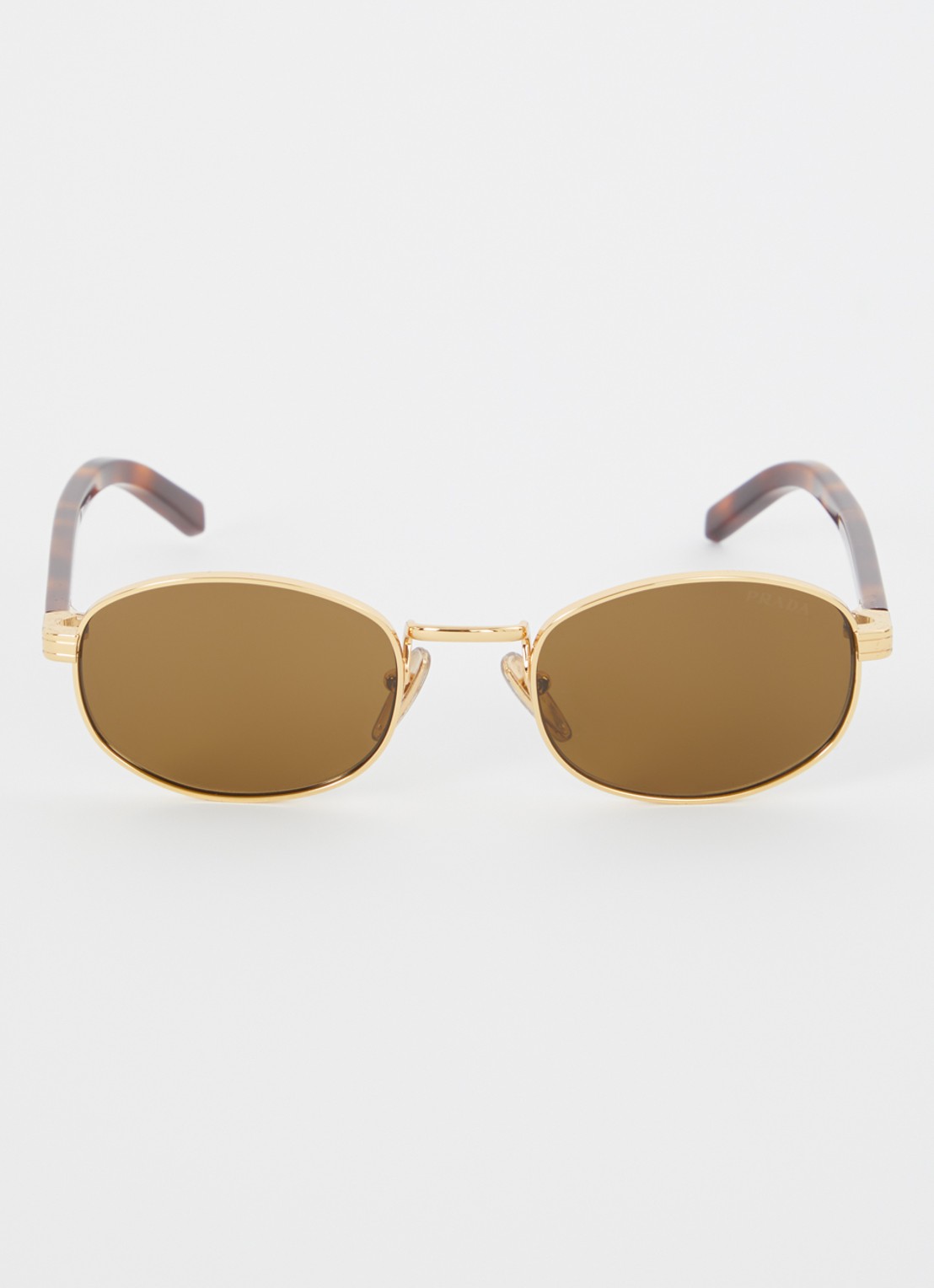 Prada Retro zonnebril PRB53S - detail goud