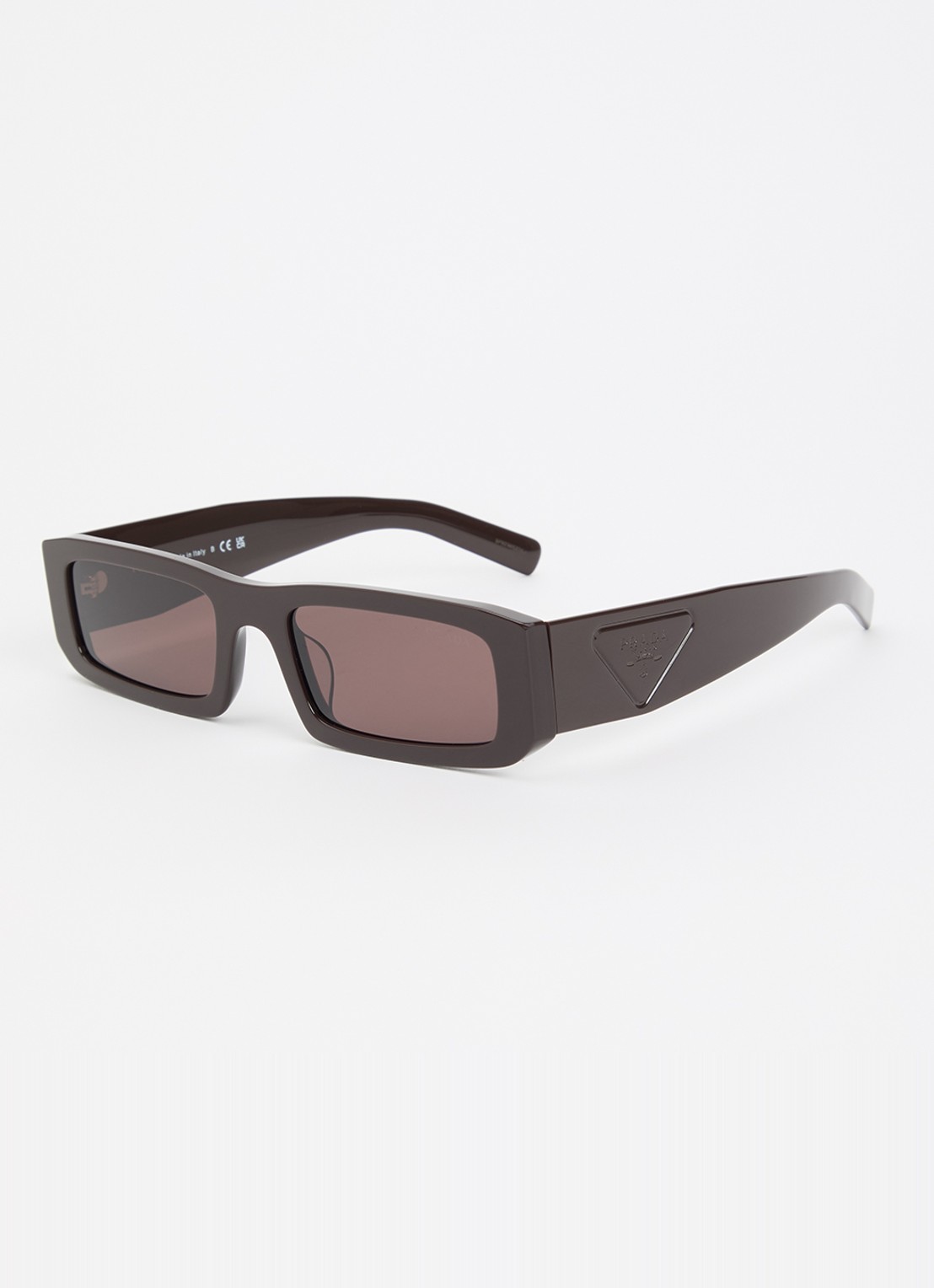 Prada Retro zonnebril PRD09SD - voorkant donkerbruin