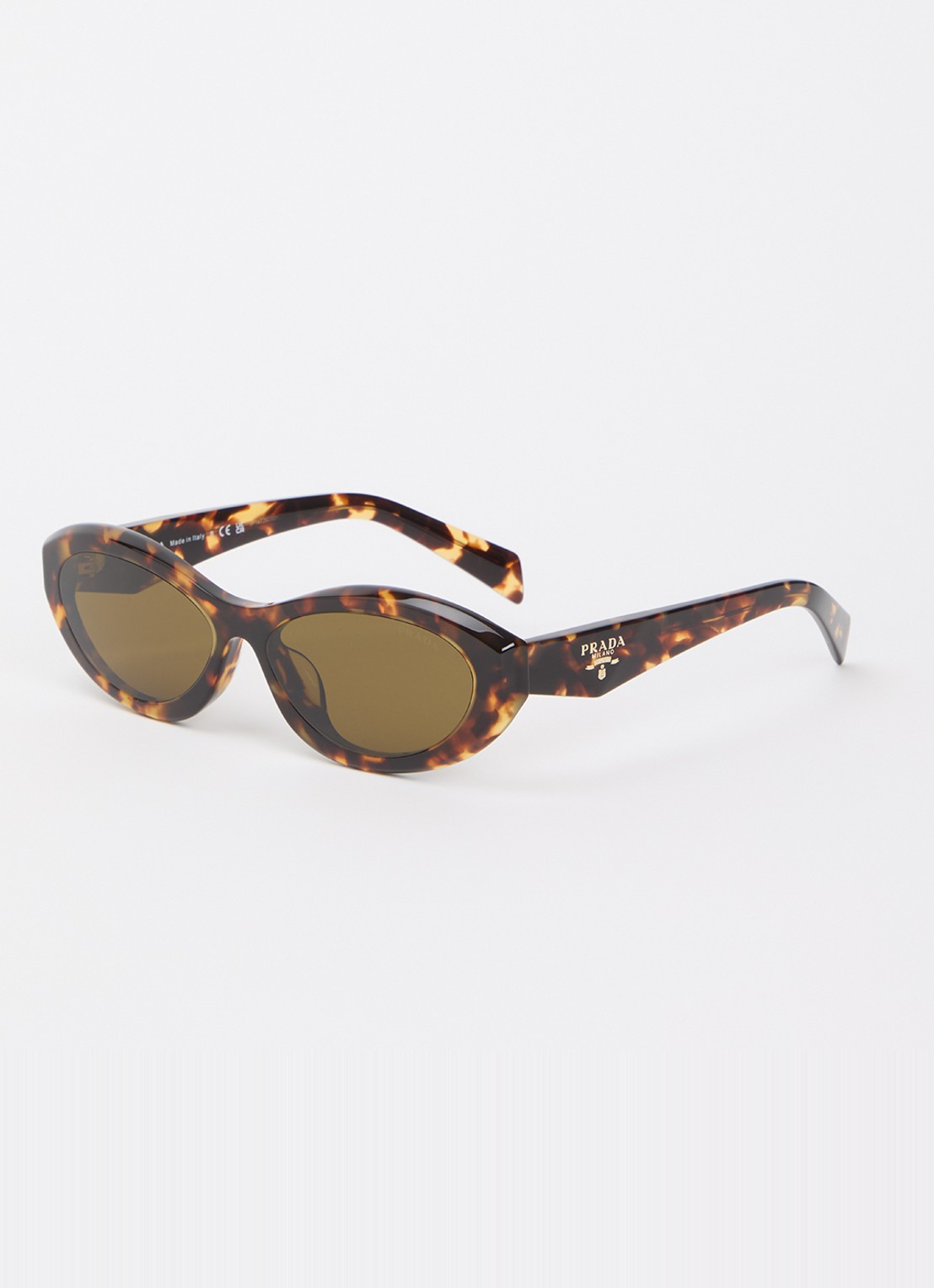 Prada Retro zonnebril - voorkant bruin