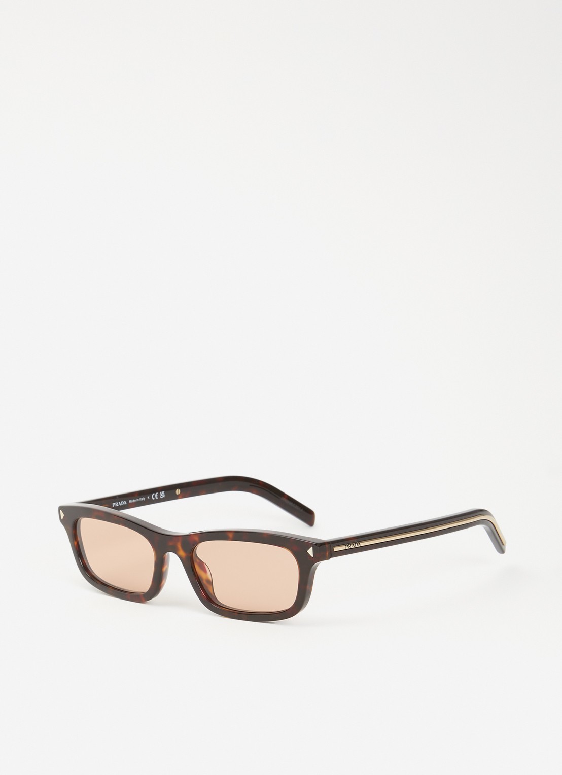 Prada Retro zonnerbril PR D05S - voorkant bruin