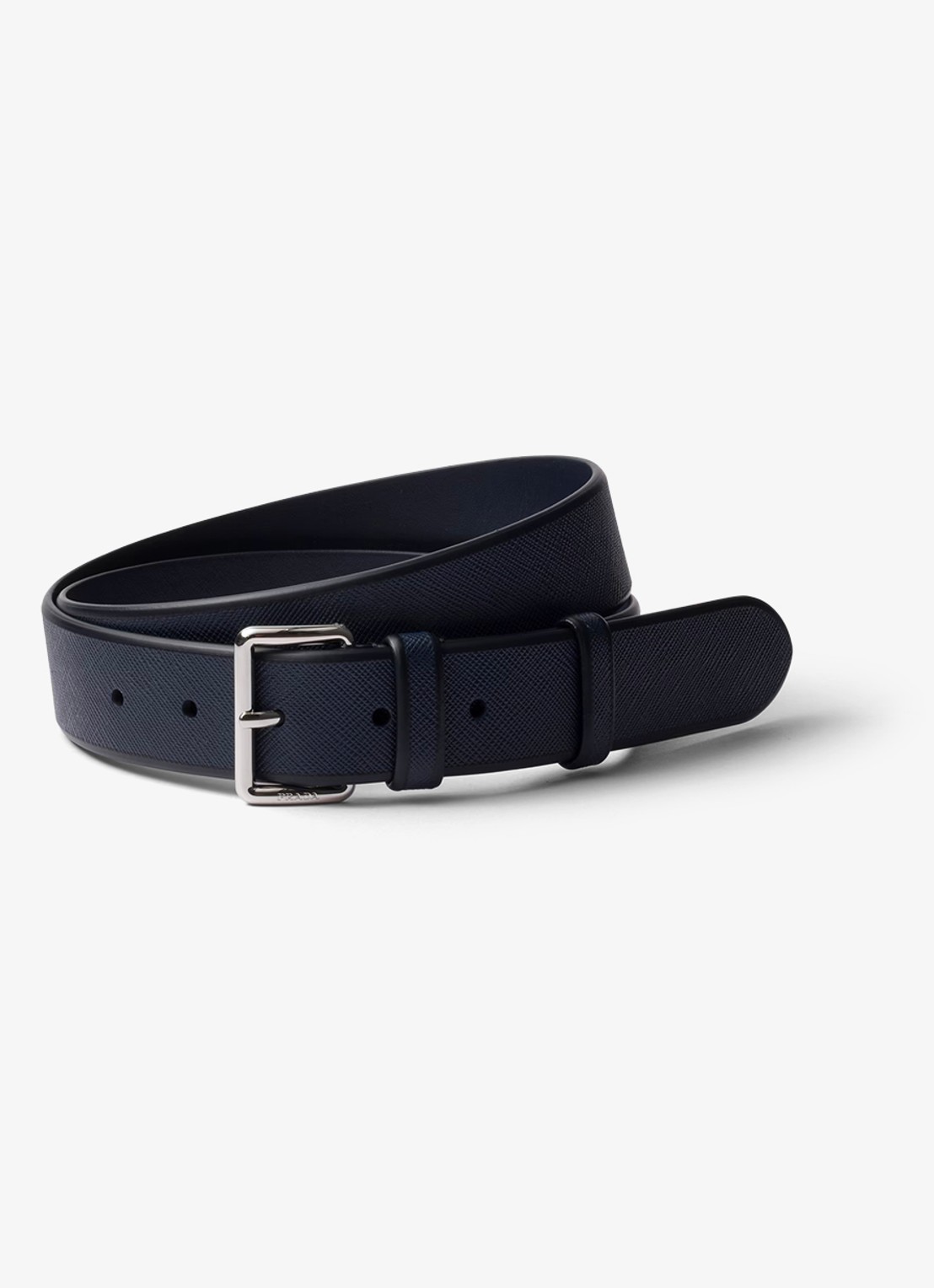 Prada Riem van kalfsleer - voorkant donkerblauw