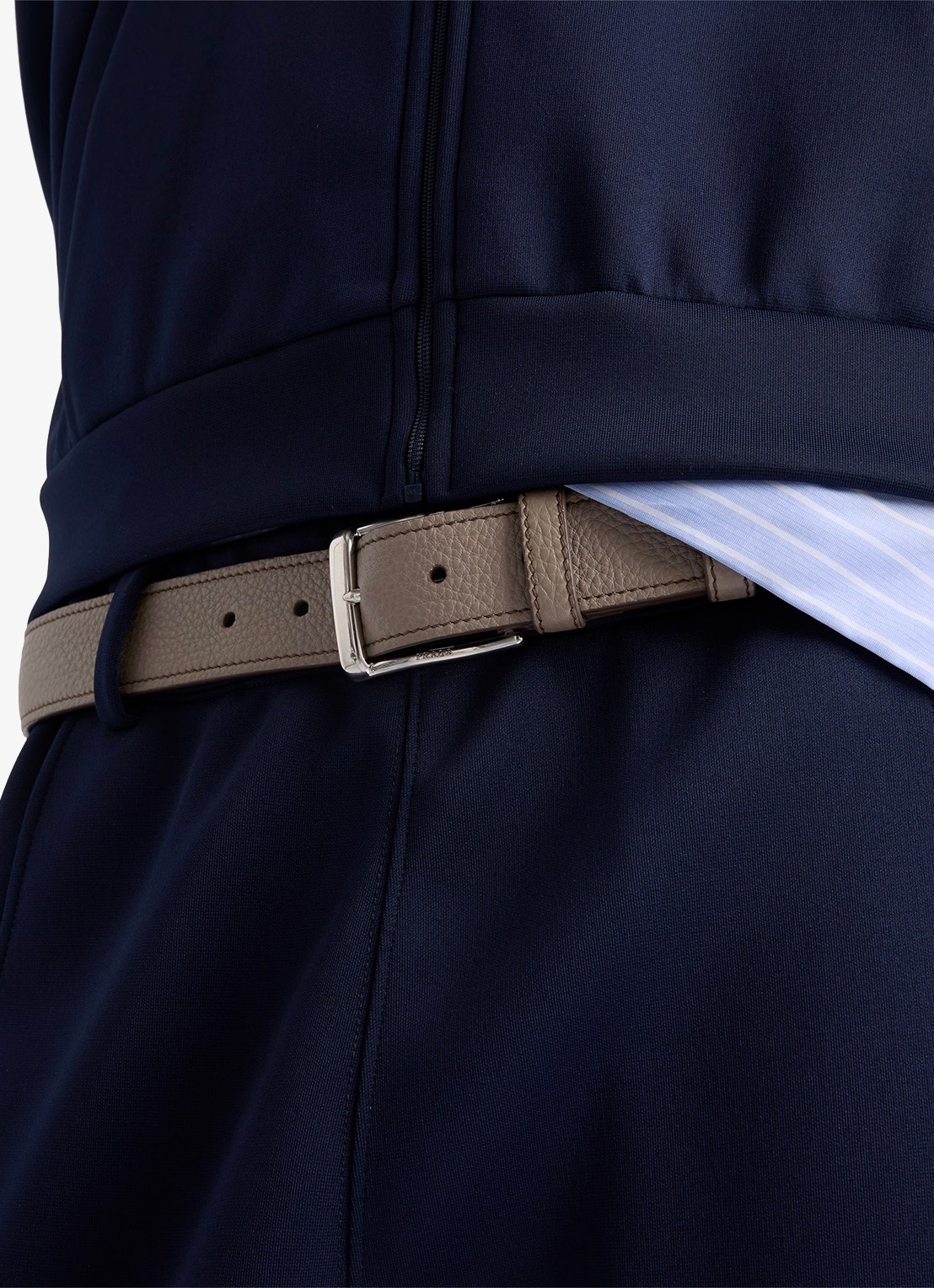 Prada Riem van kalfsleer - voorkant 3 taupe