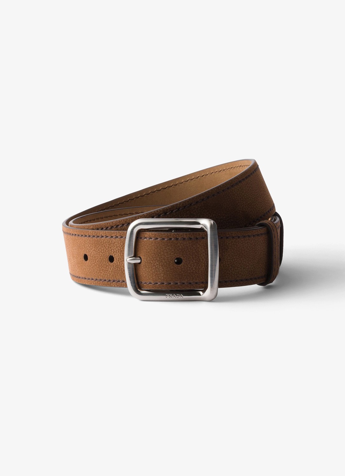 Prada Riem van nubuck - voorkant bruin
