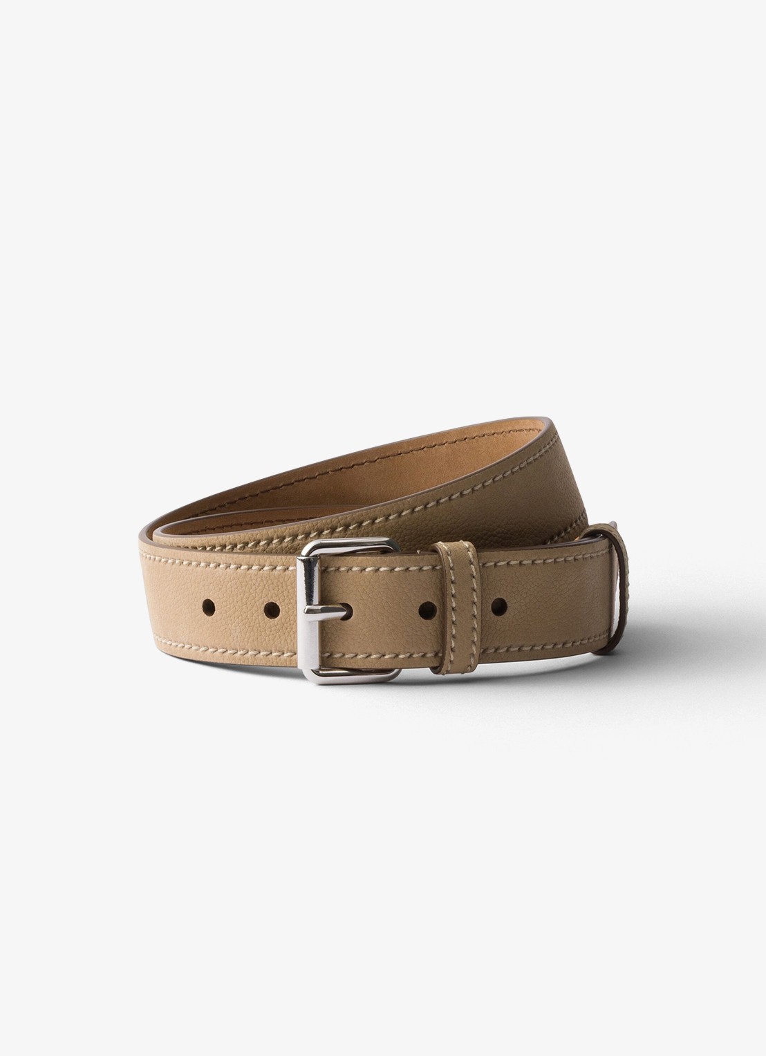 Prada Riem van nubuck - voorkant beige