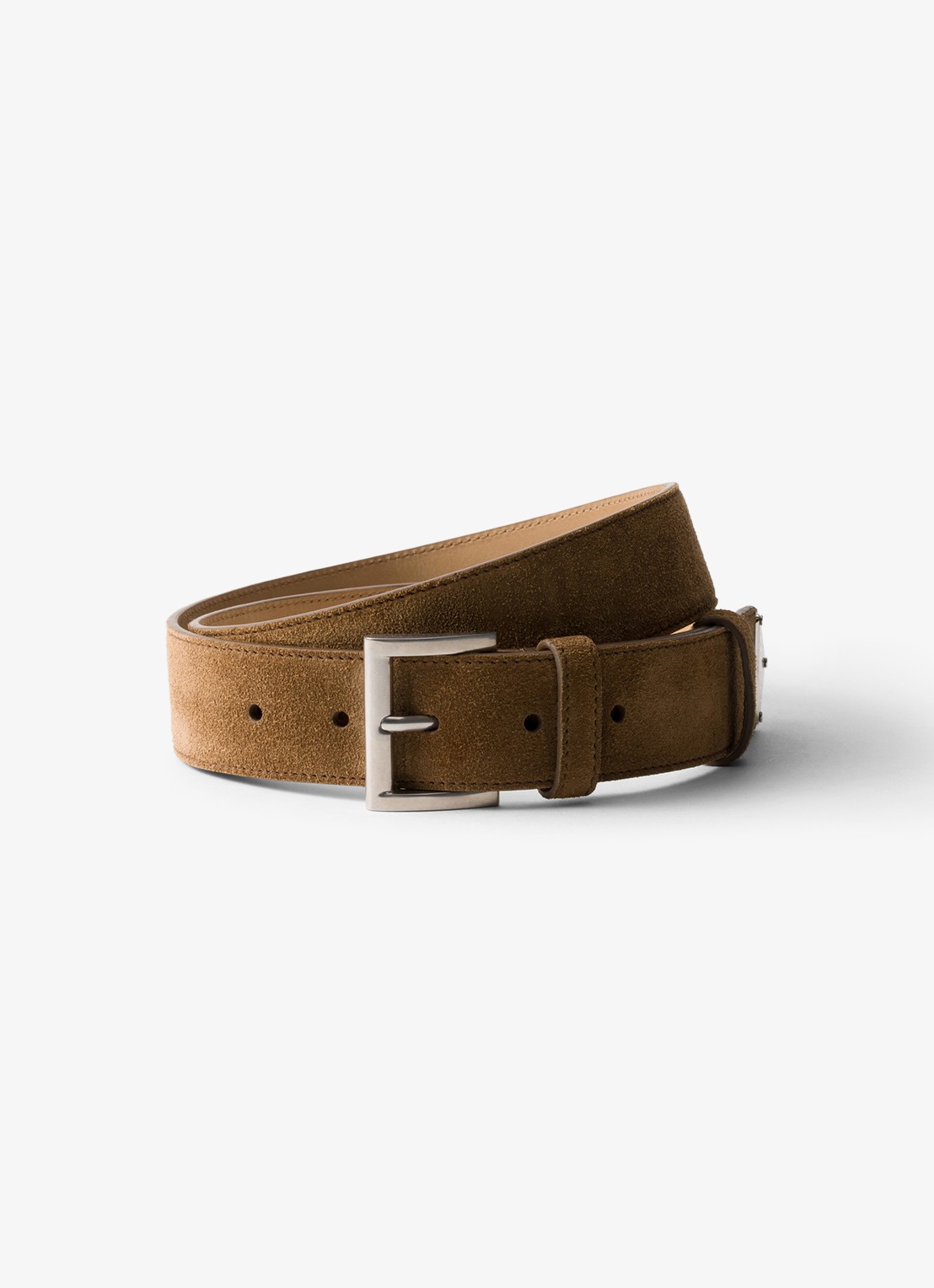 Prada Riem van suède - voorkant bruin