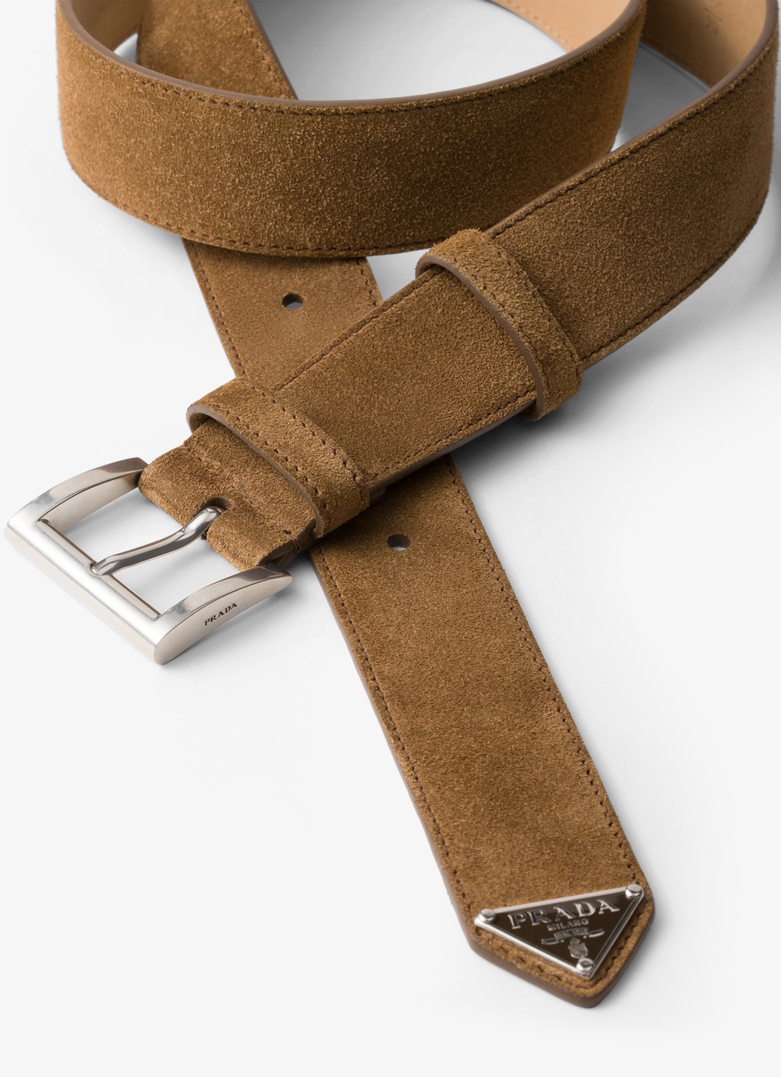 Prada Riem van suède - voorkant 2 bruin