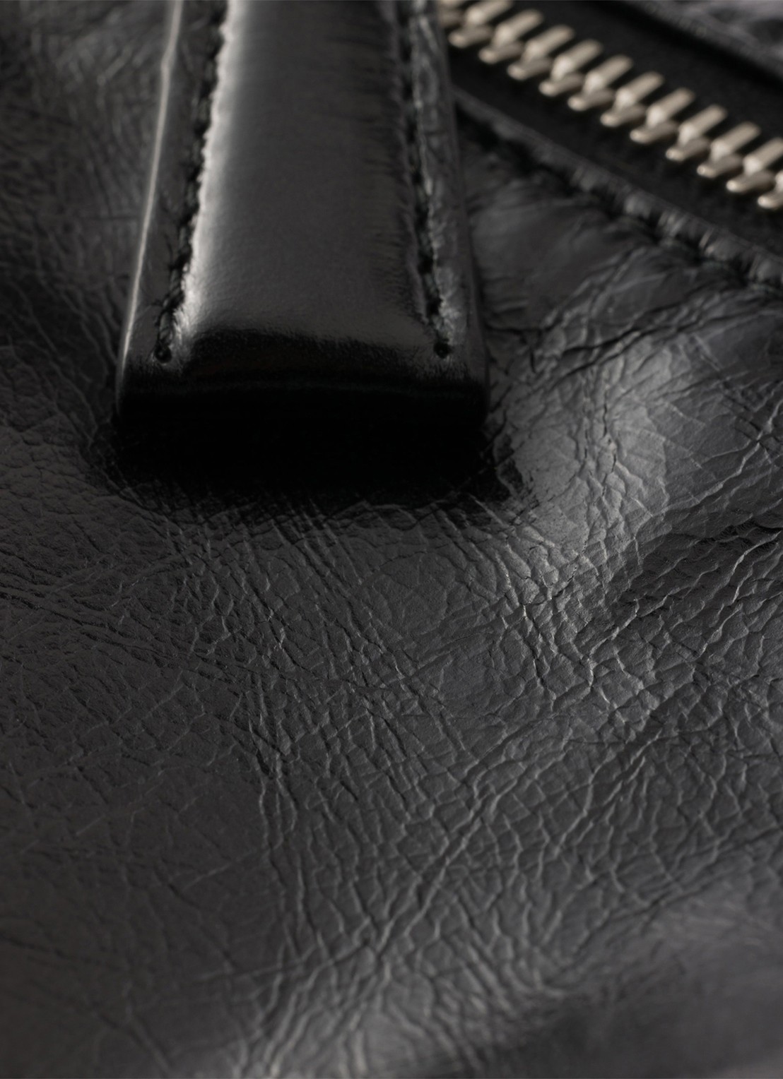 Prada Schoudertas van kalfsleer - detail 5 zwart