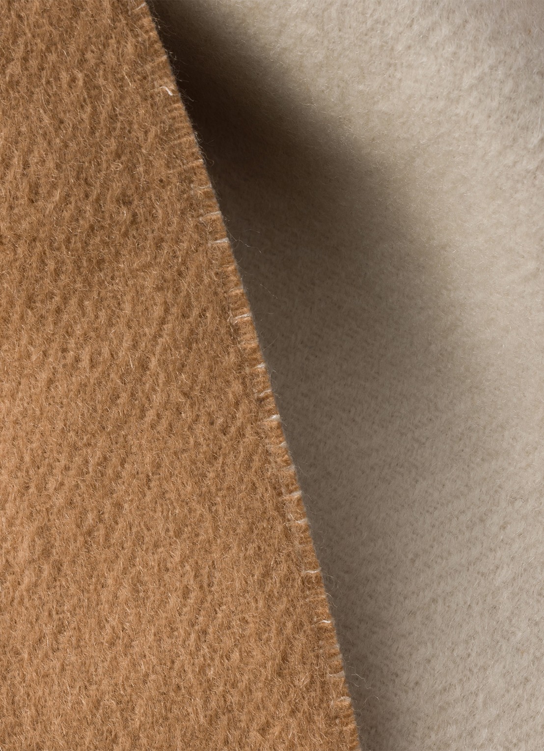 Prada Sjaal van kasjmier 180 x 28 cm - detail 2 camel