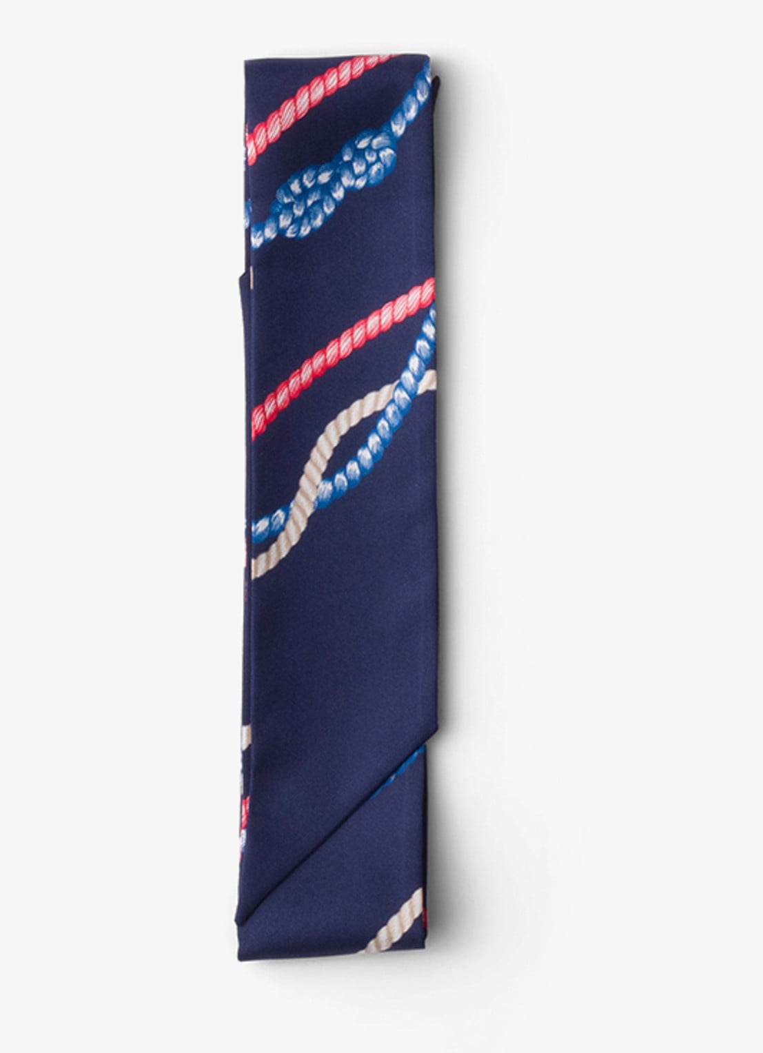 Prada Sjaal van zijde met print 85 x 6 cm - voorkant 3 donkerblauw