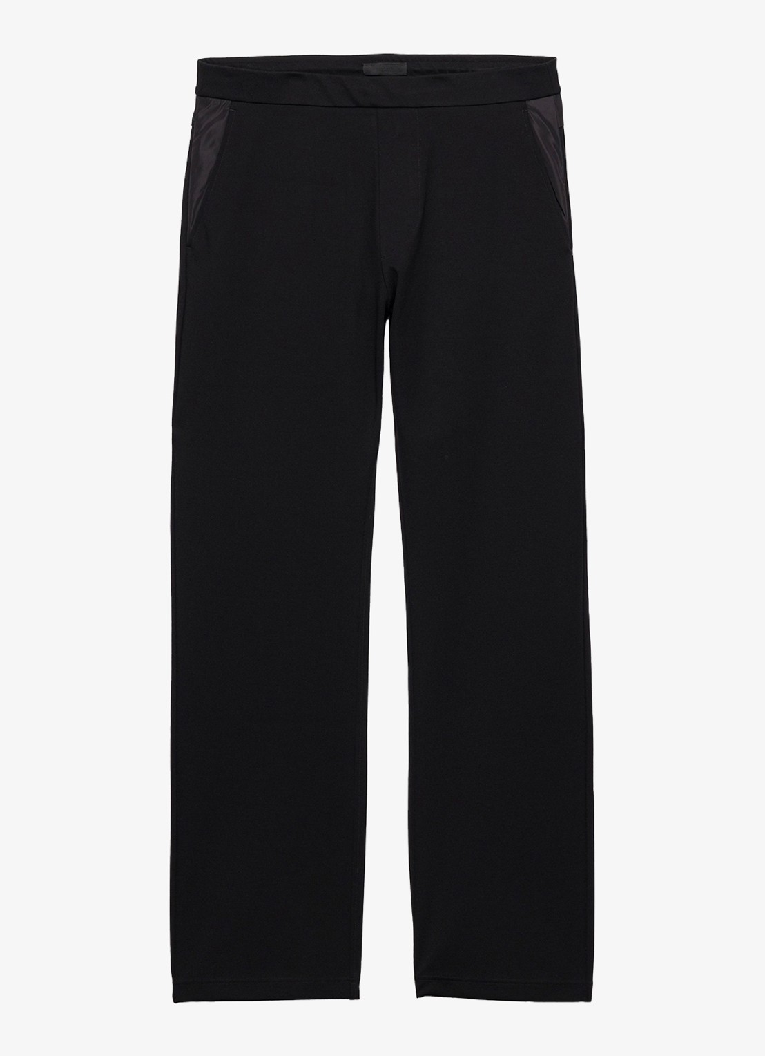 Prada Slim fit pantalon met steekzakken - voorkant 2 zwart