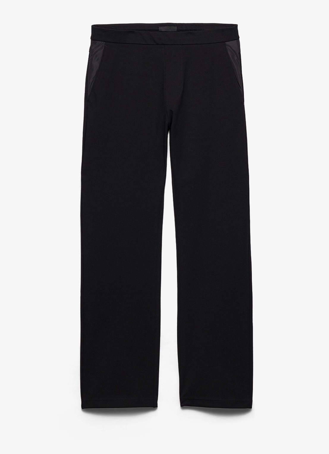 Prada Slim fit pantalon met steekzakken - voorkant 3 zwart