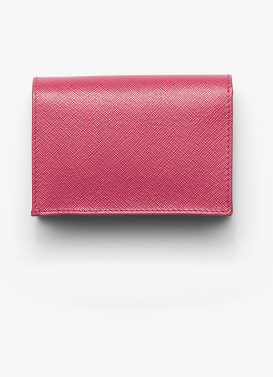 Prada Small portemonnee van kalfsleer - achterkant 4 roze