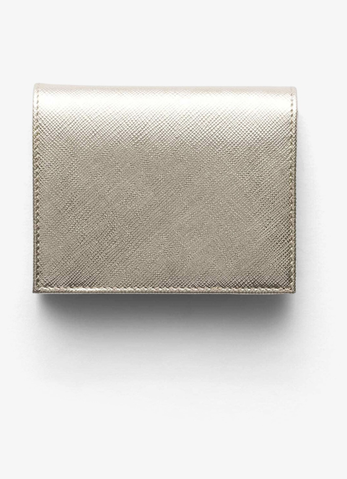 Prada Small portemonnee van kalfsleer  - achterkant 3 goud